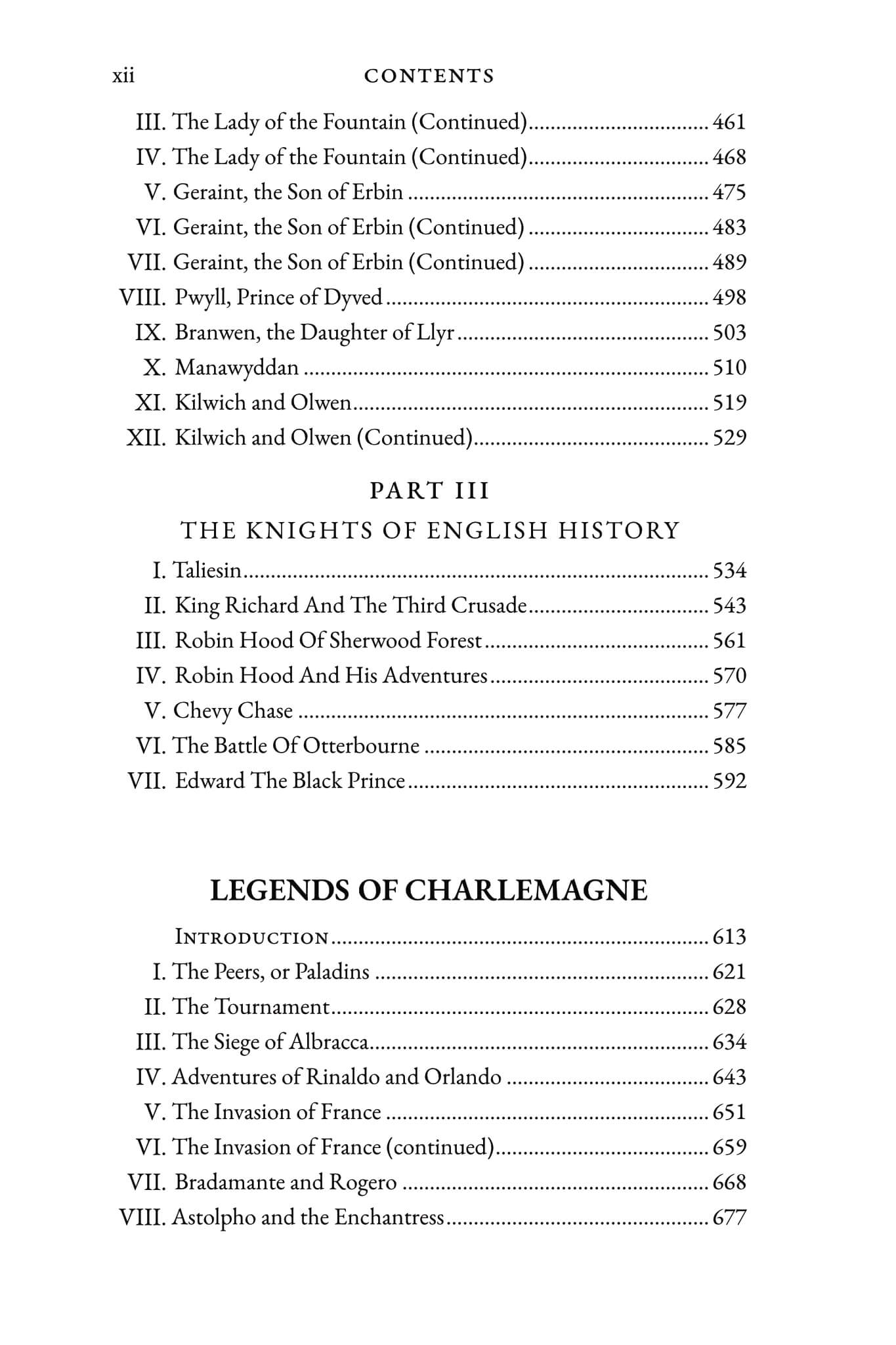 Bulfinch's Mythology