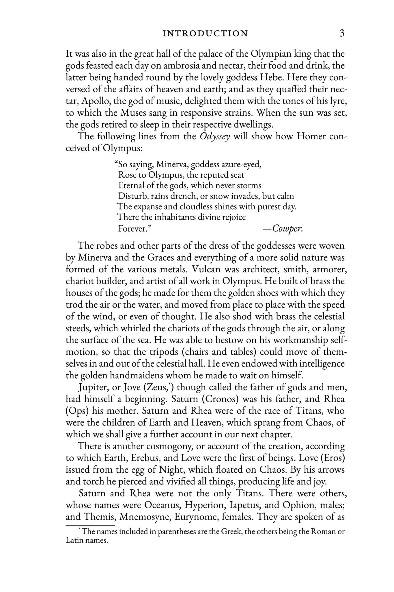 Bulfinch's Mythology