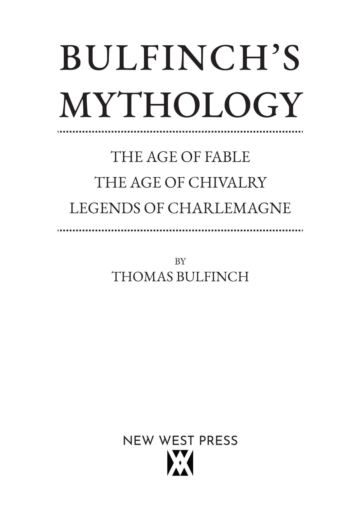 Bulfinch's Mythology