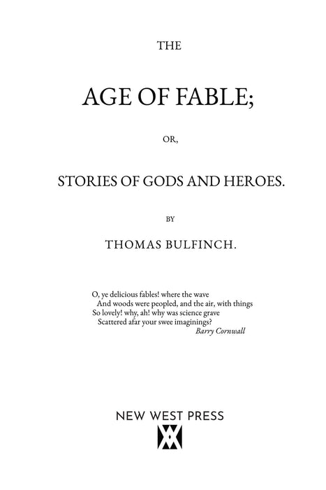 The Age of Fable