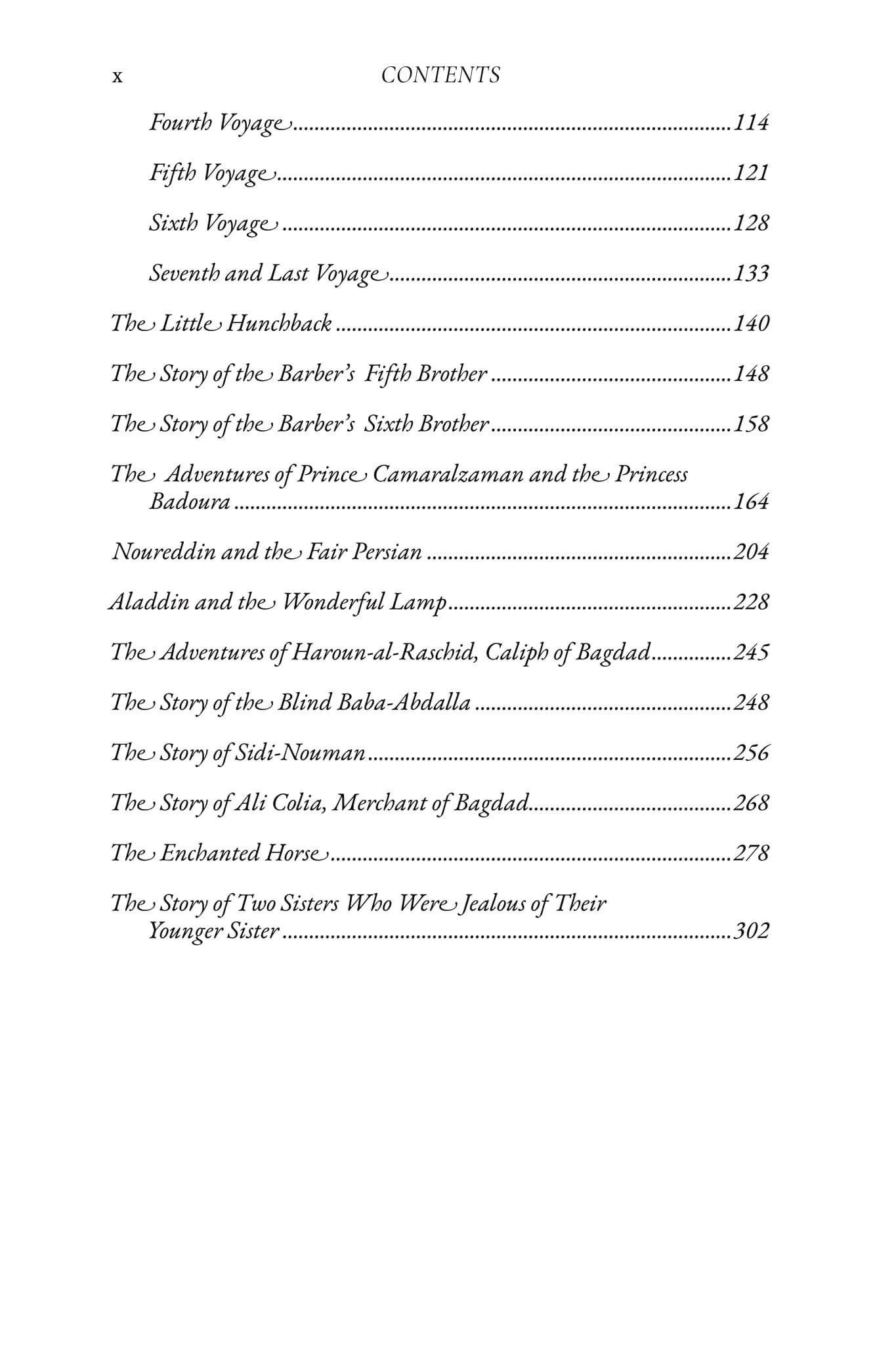 The Arabian Nights Entertainments