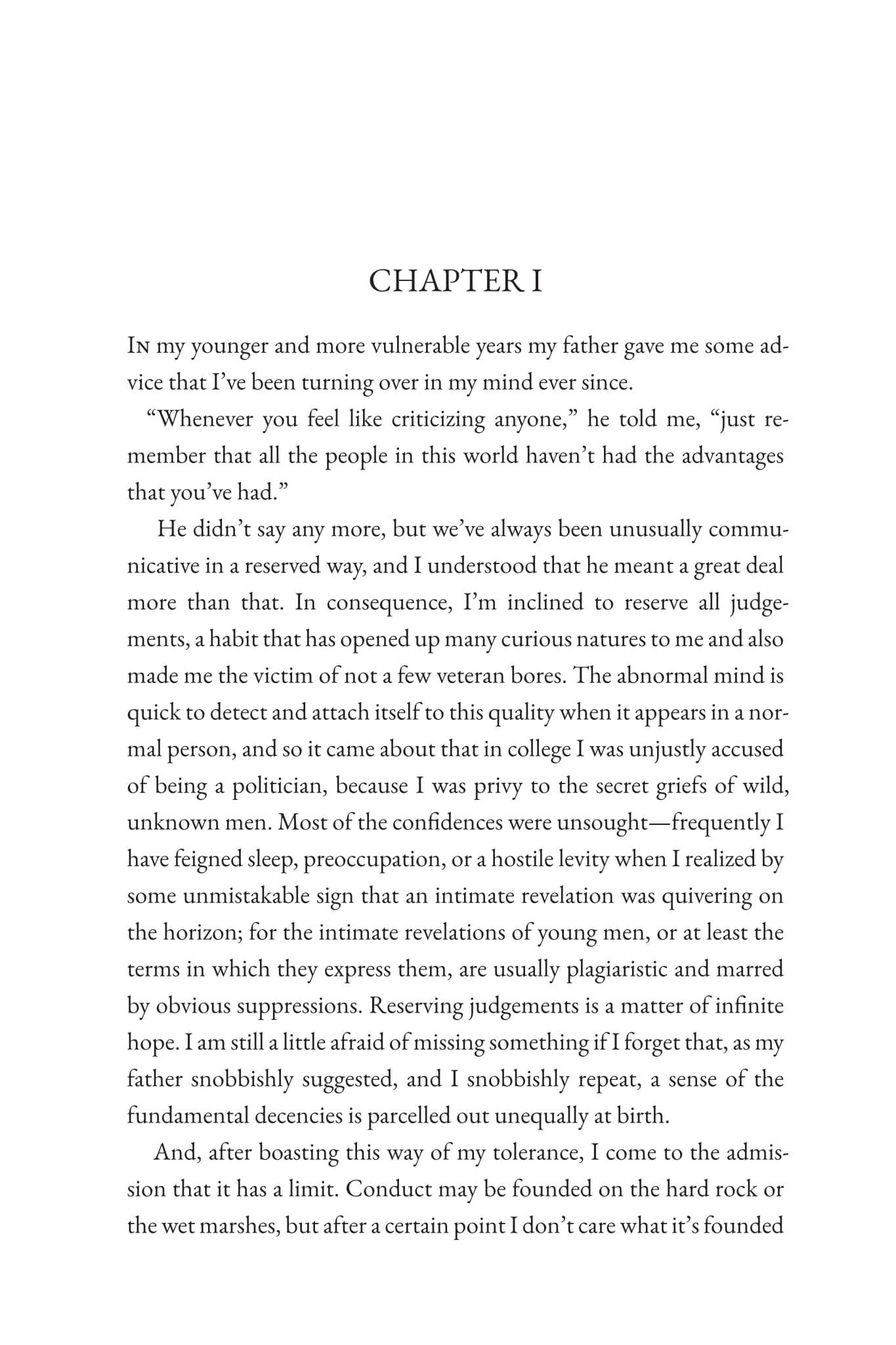 The Great Gatsby