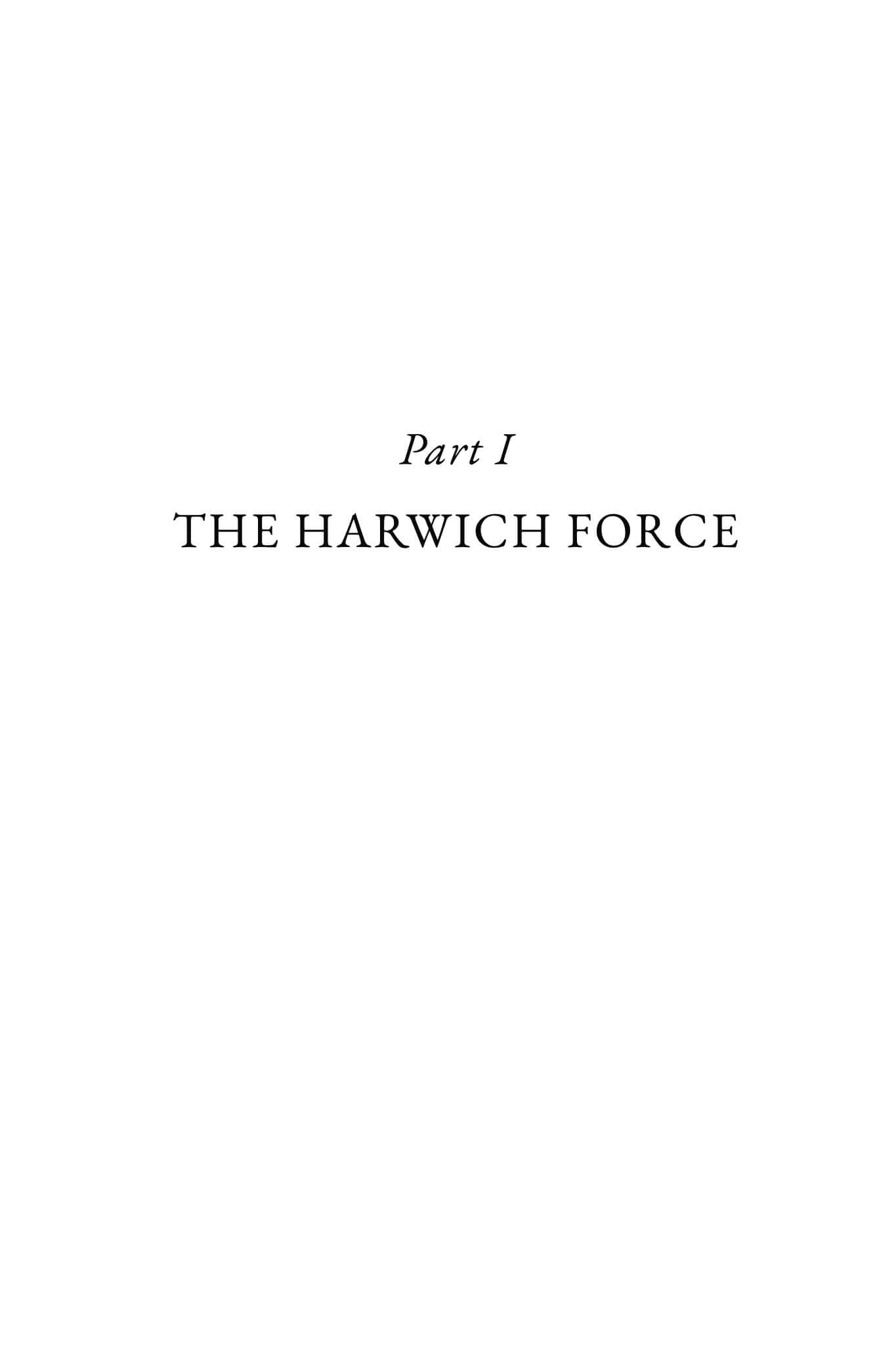 The Harwich Naval Forces
