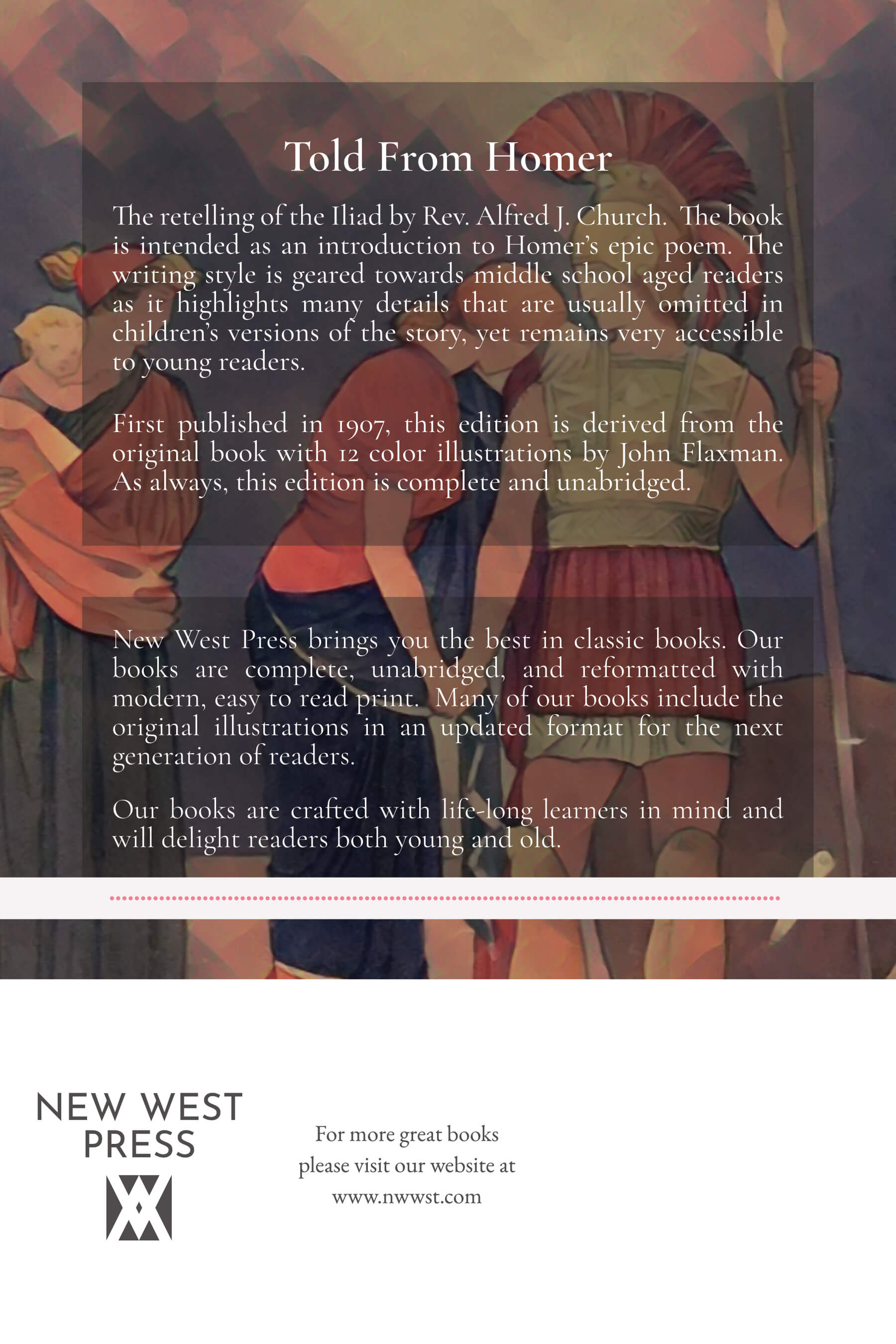 The Iliad For Boys and Girls