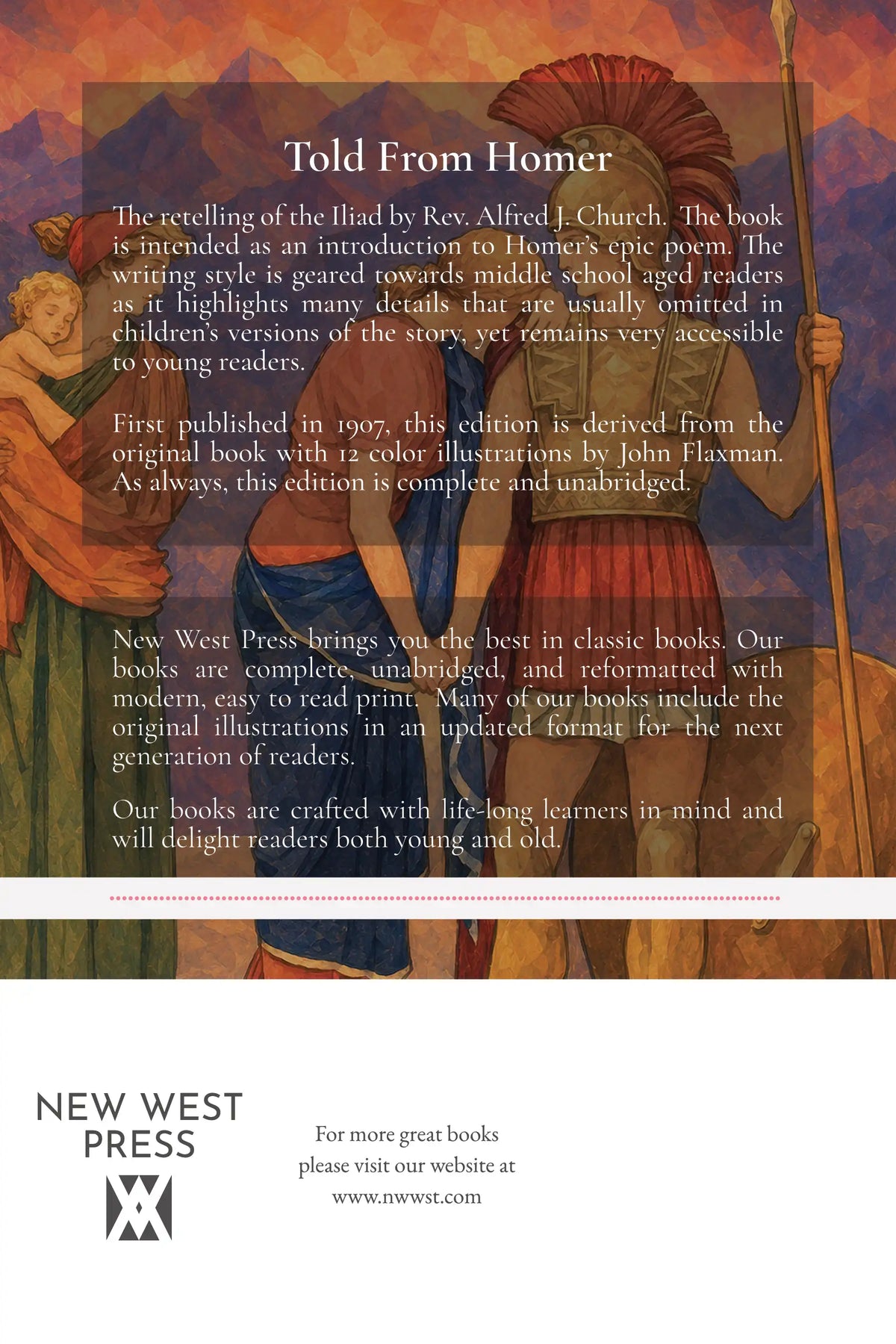 The Iliad For Boys and Girls