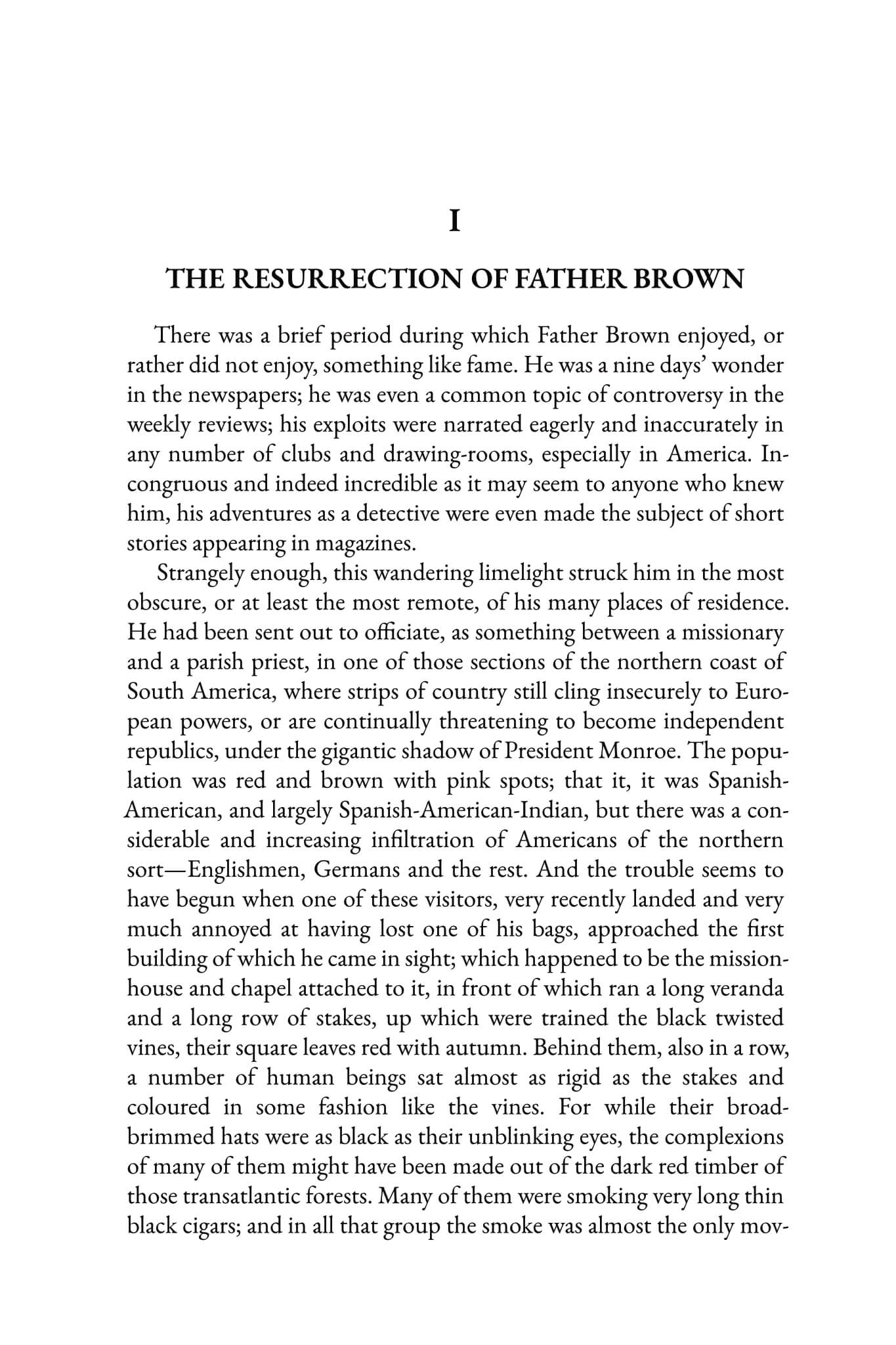 The Incredulity of Father Brown