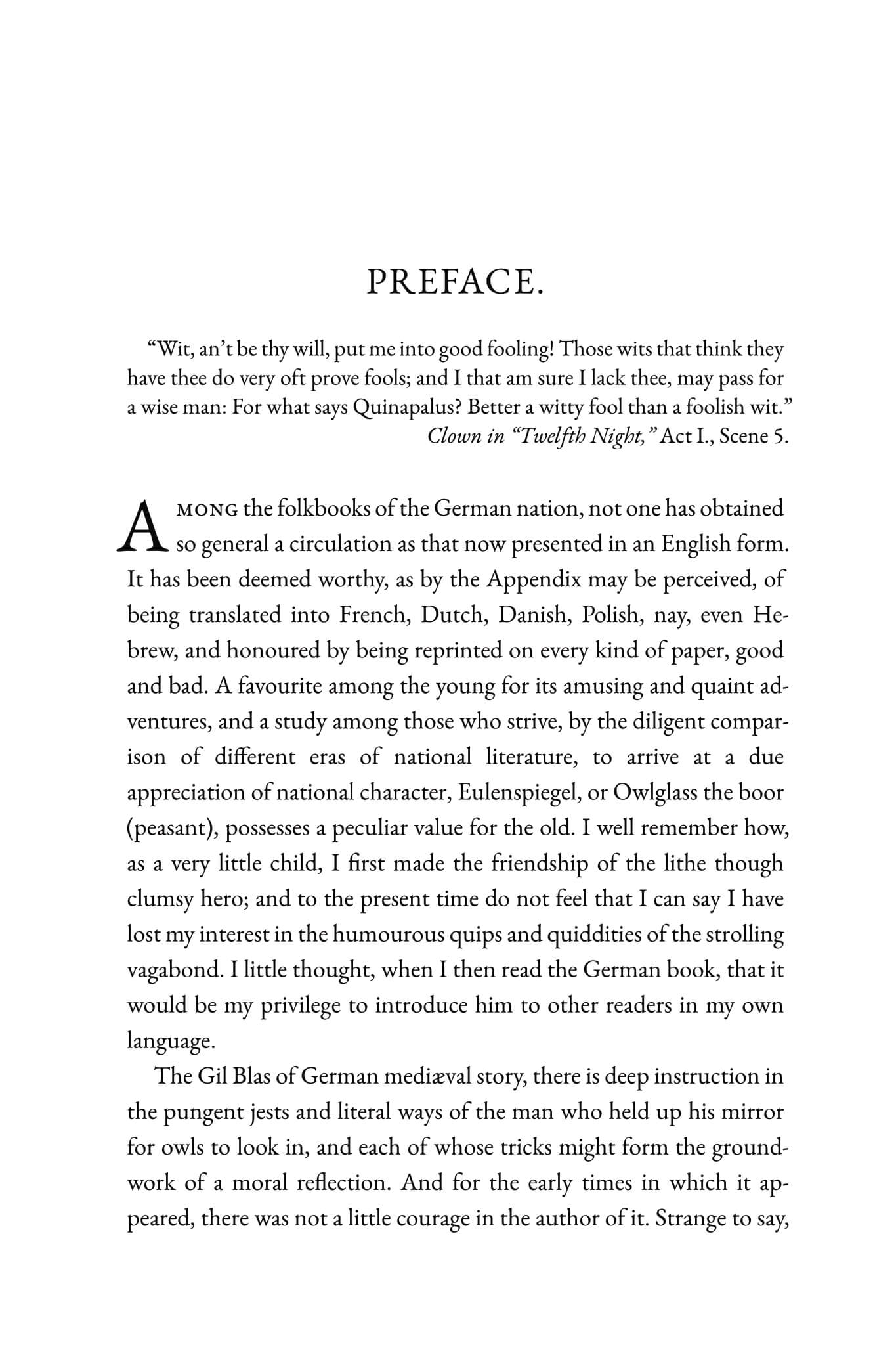 The Marvellous Adventures and Rare Conceits of Master Tyll Owlglass