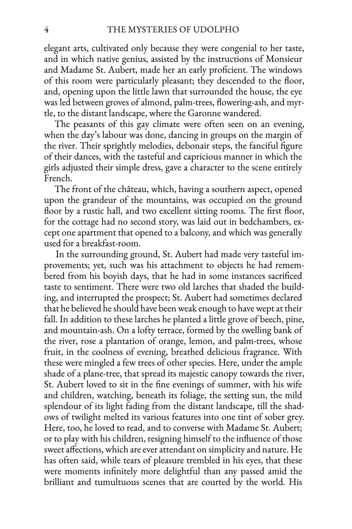 The Mysteries of Udolpho