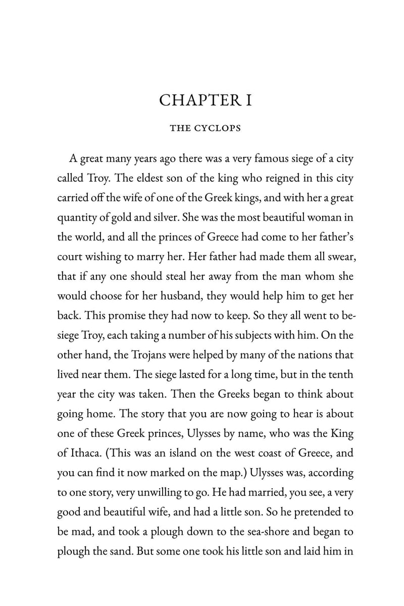 The Odyssey for Boys and Girls