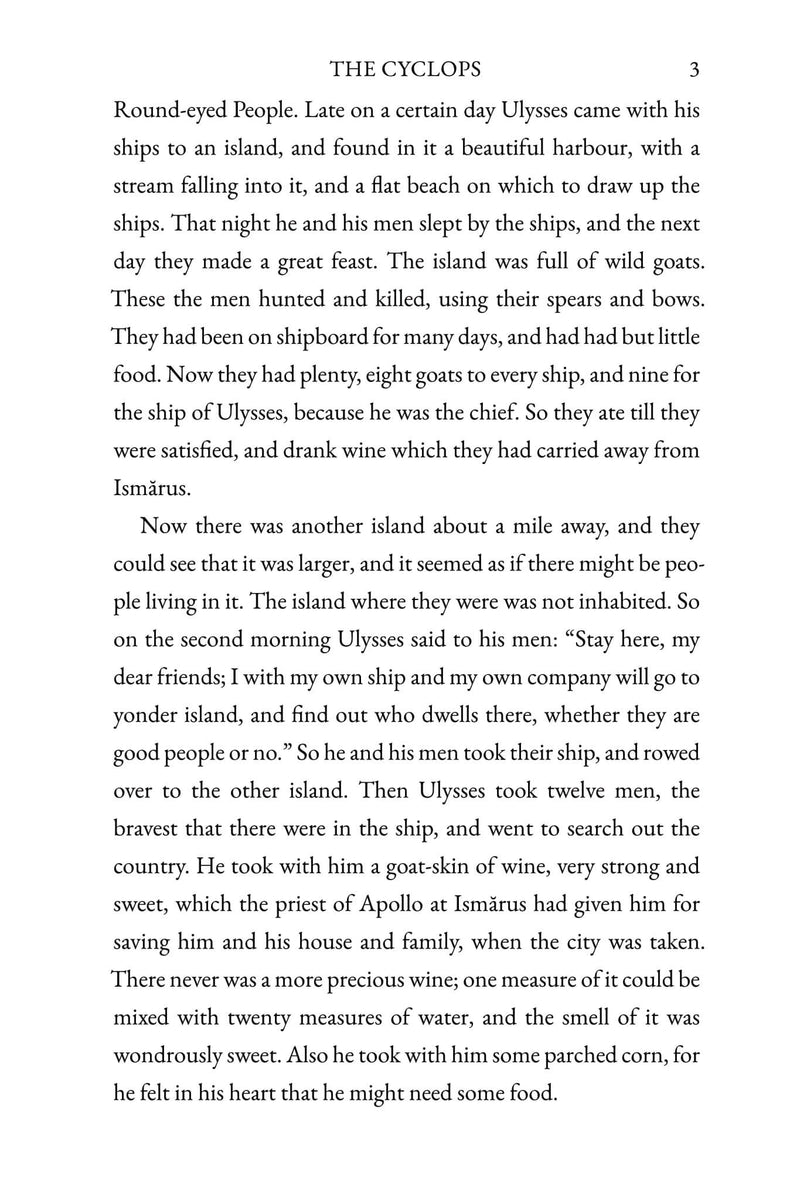 The Odyssey for Boys and Girls