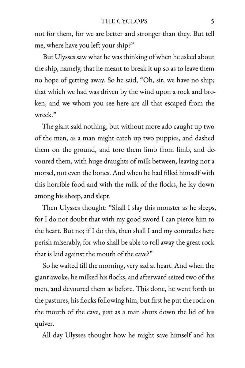 The Odyssey for Boys and Girls