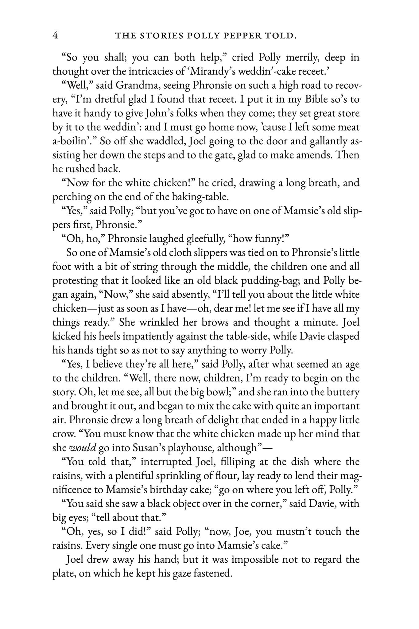 The Stories Polly Pepper Told