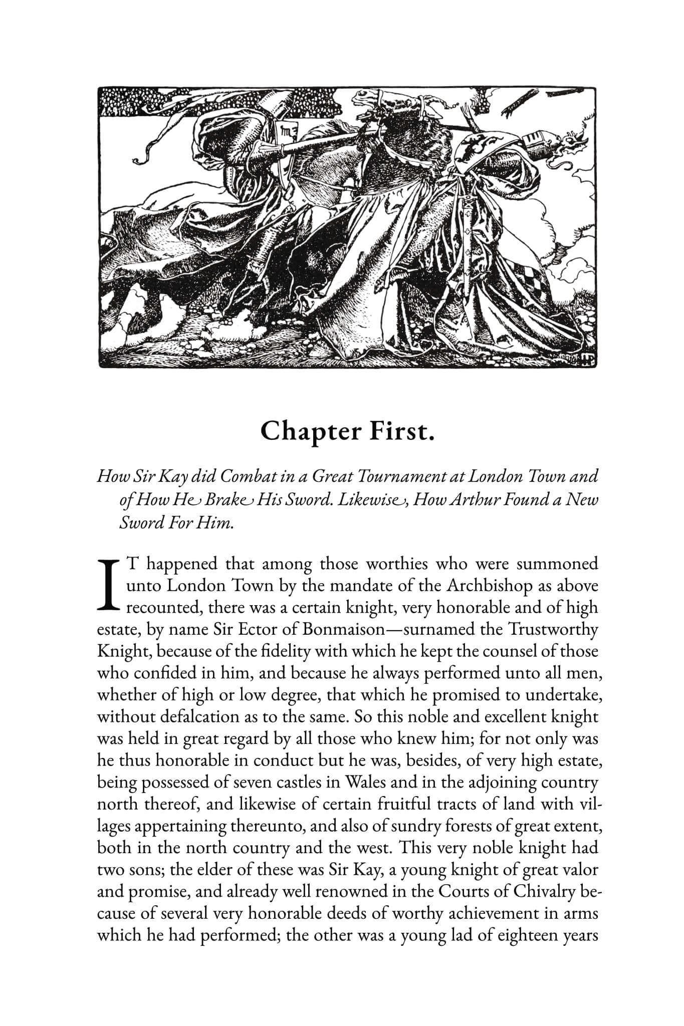 The Story of King Arthur and His Knights