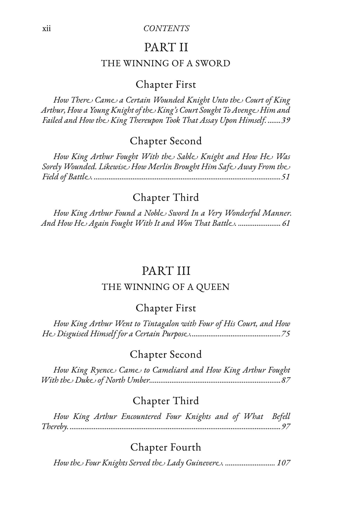 The Story of King Arthur and His Knights