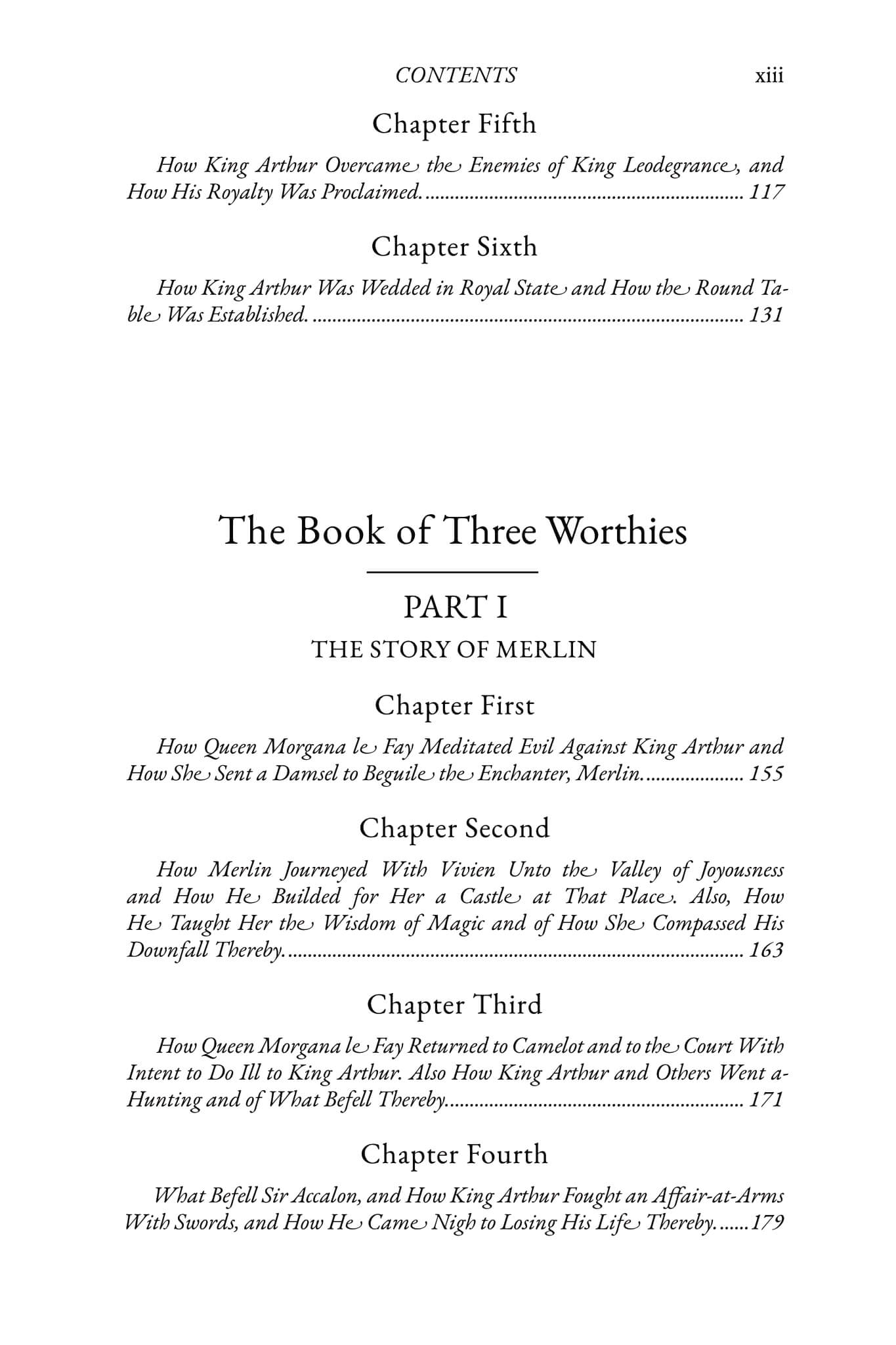 The Story of King Arthur and His Knights