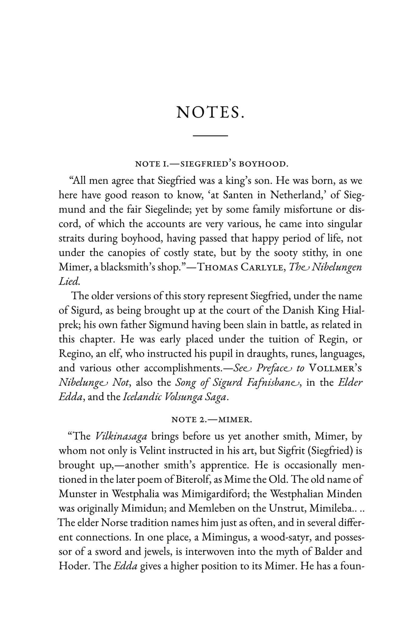The Story of Siegfried