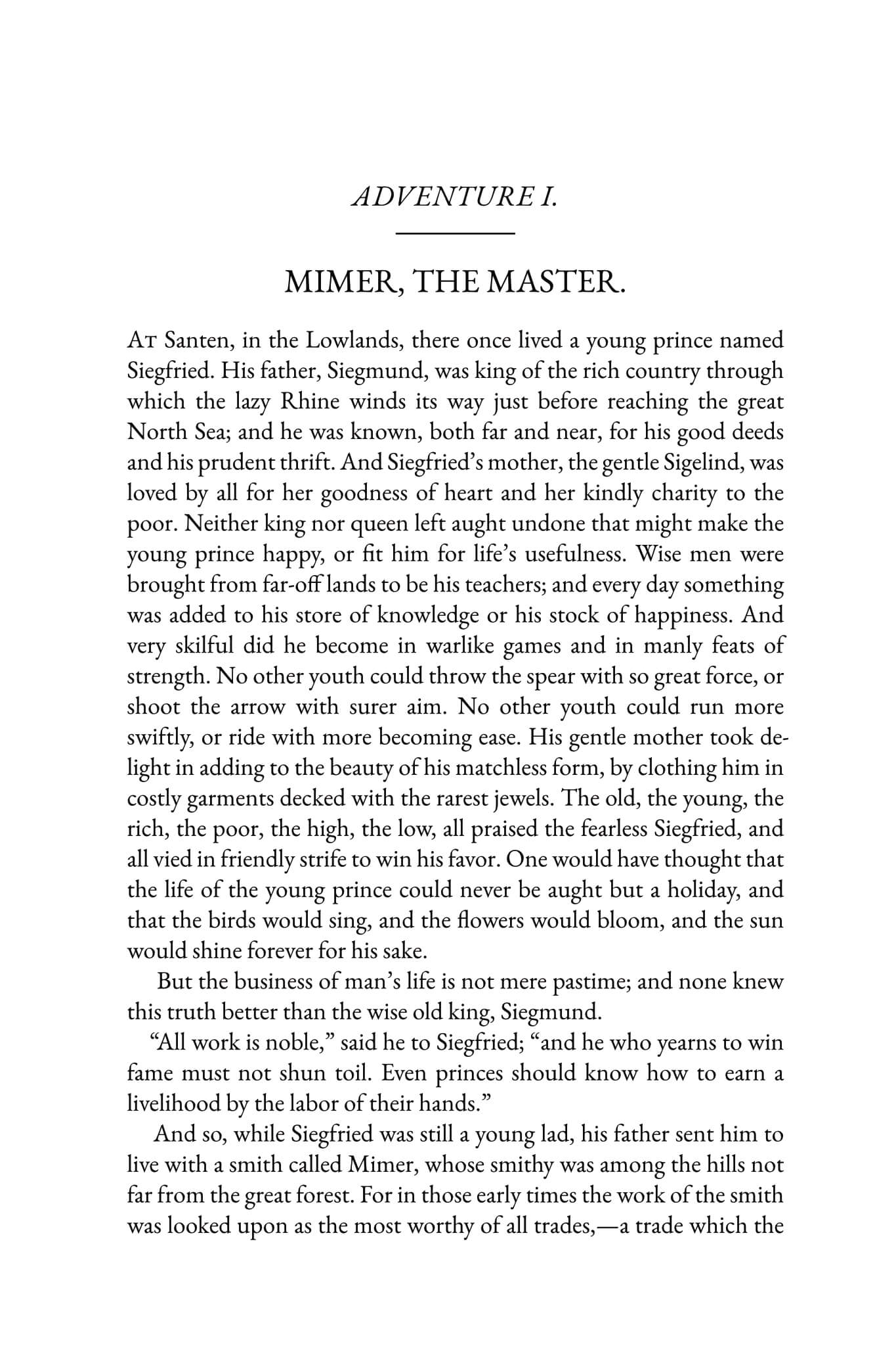 The Story of Siegfried