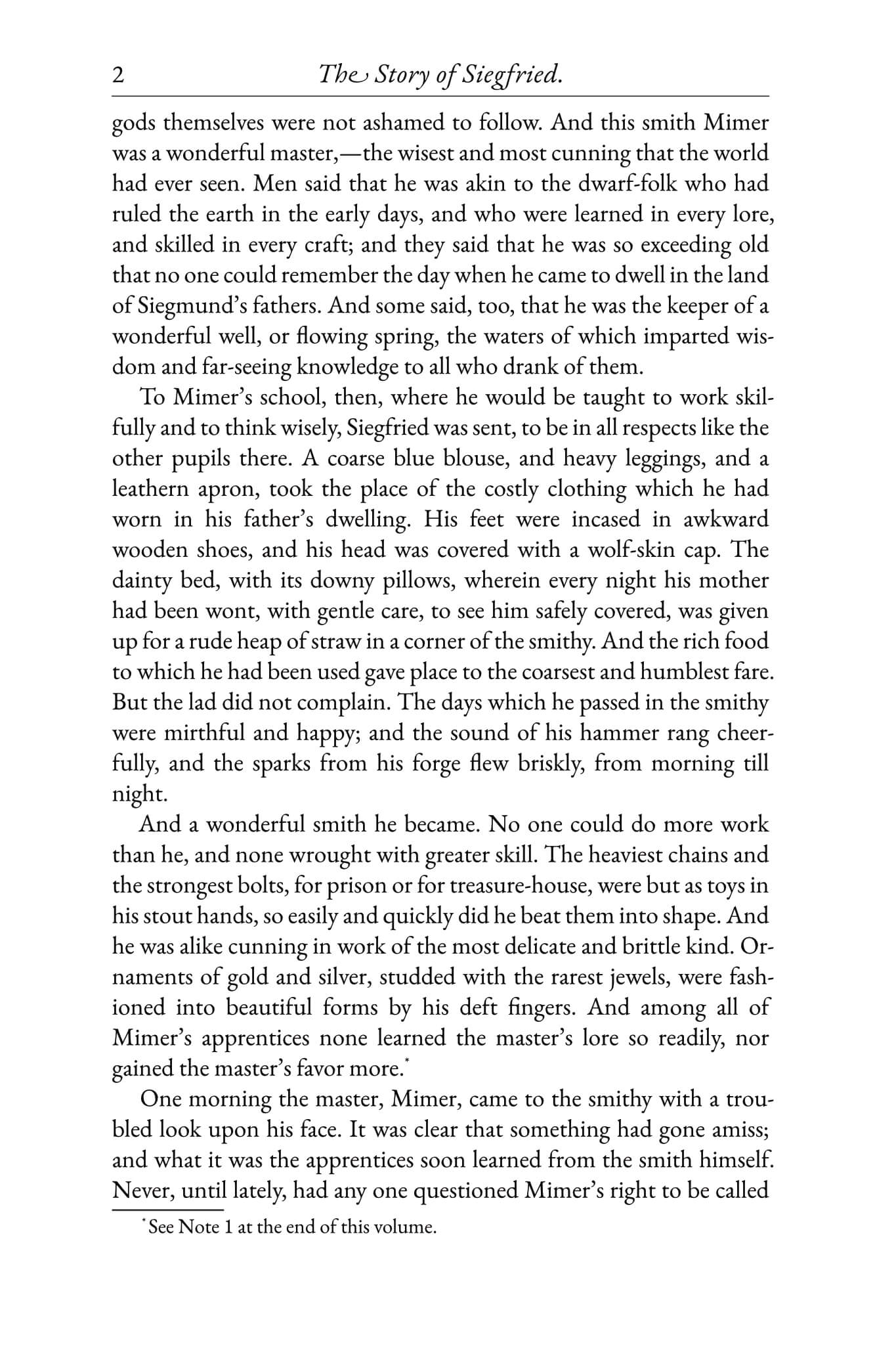 The Story of Siegfried