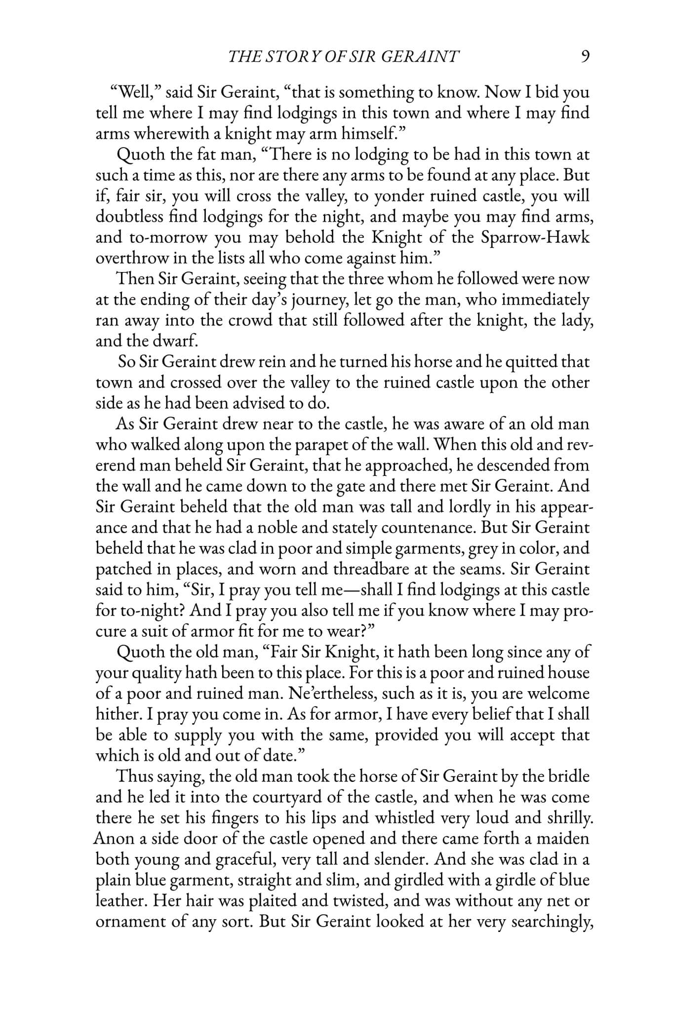 The Story of the Grail and the Passing of Arthur