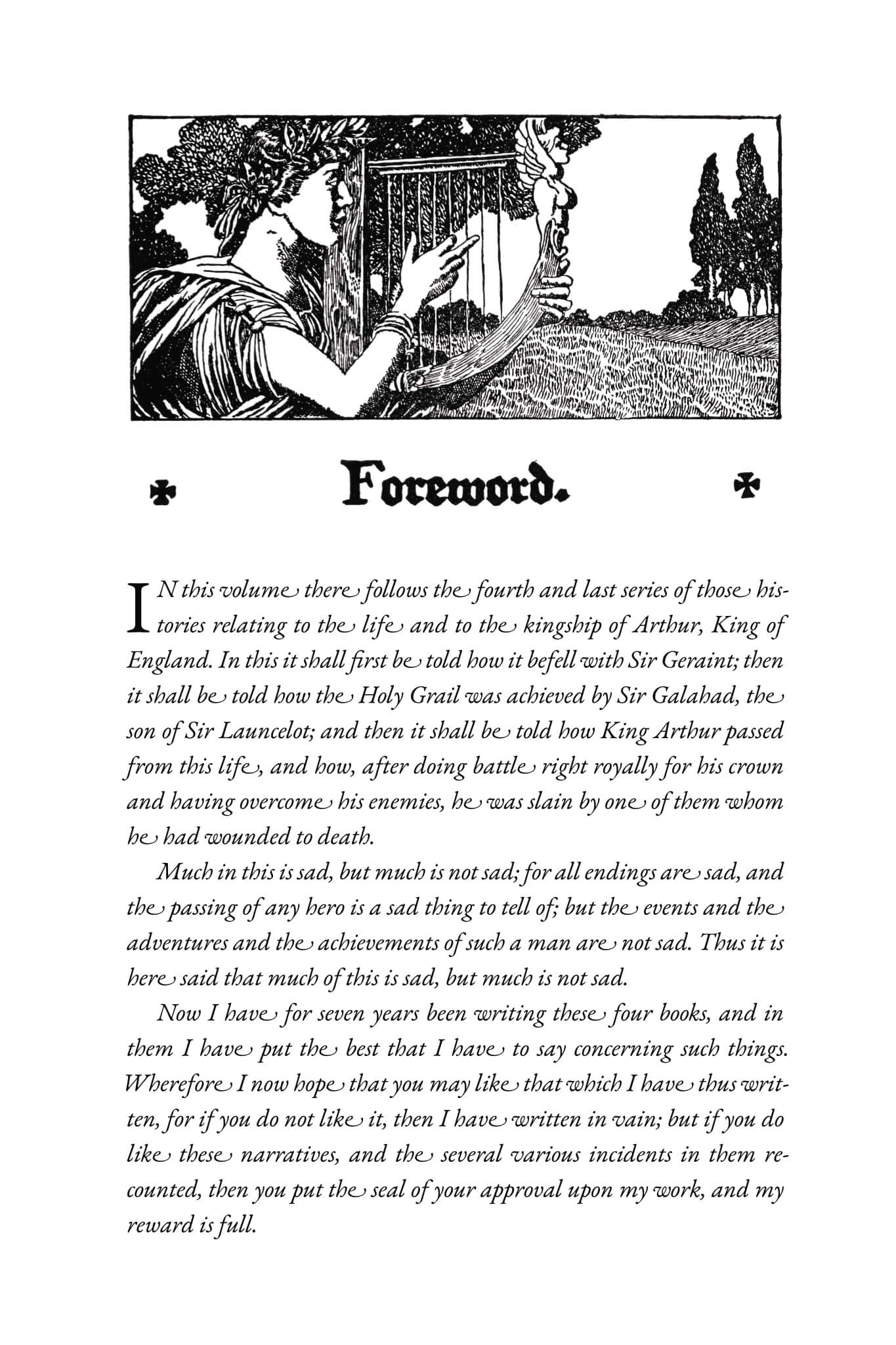 The Story of the Grail and the Passing of Arthur