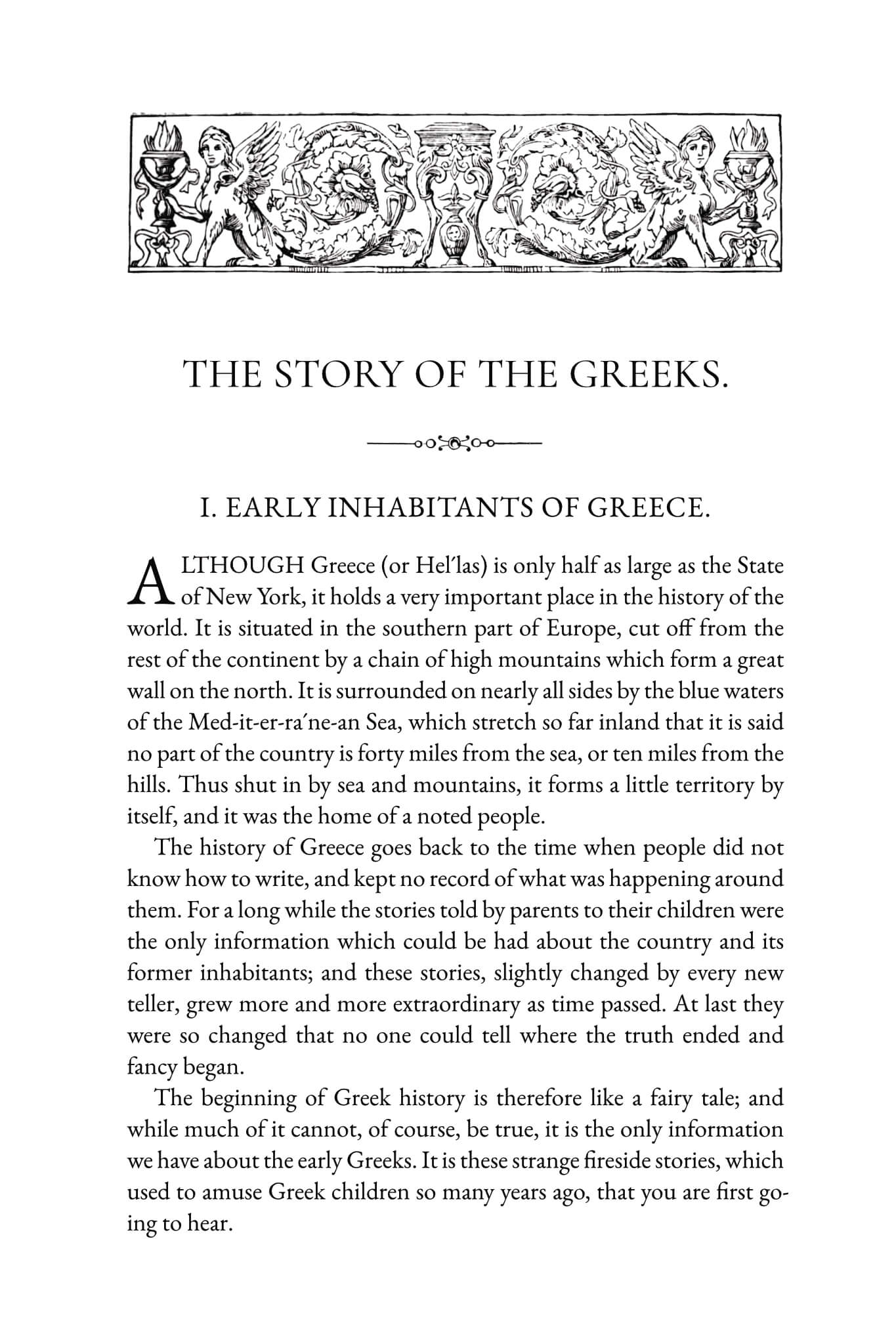 The Story of the Greeks