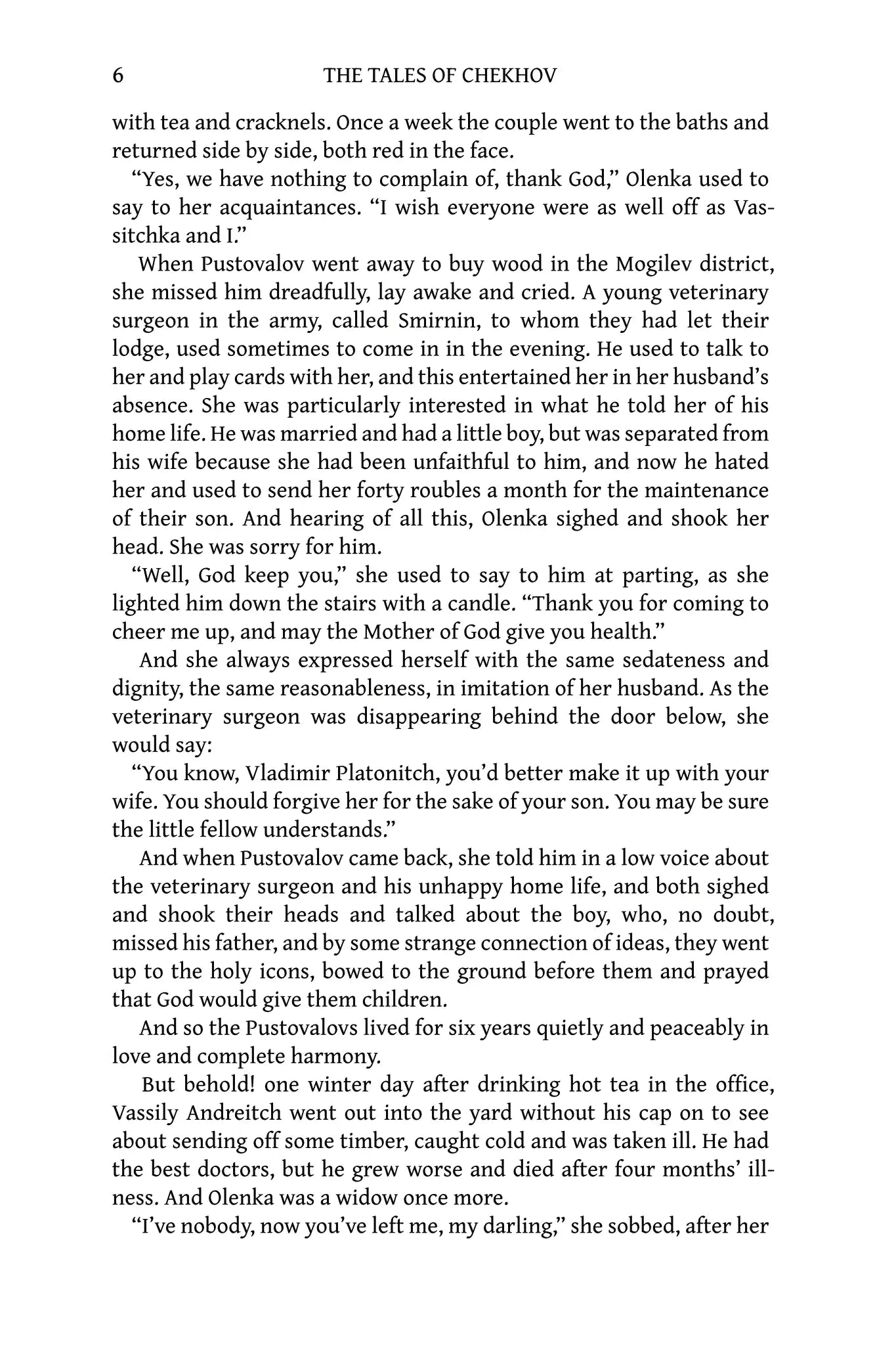 The Tales of Chekhov - I, II, III