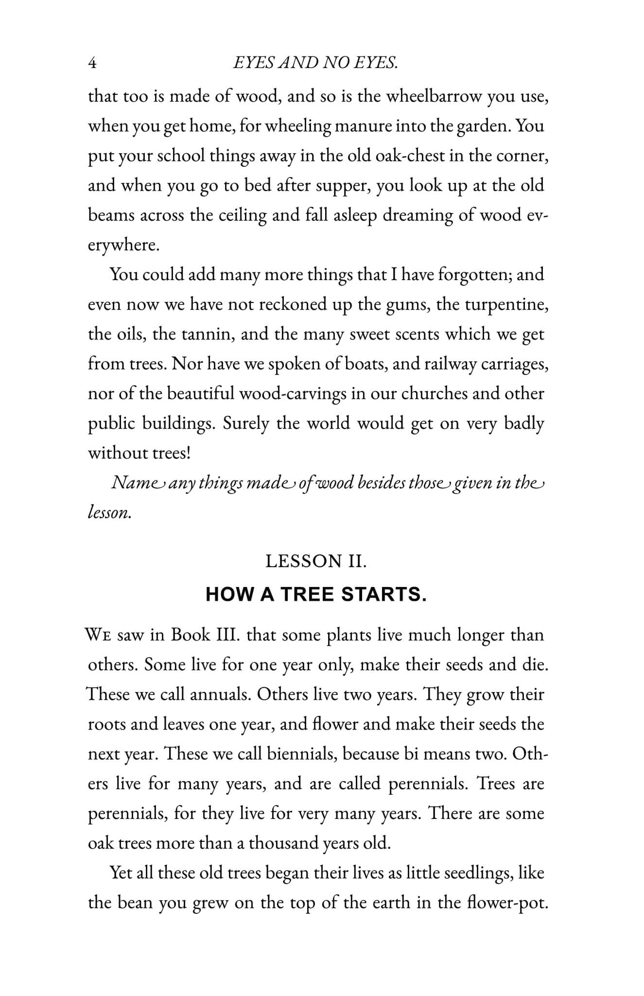 Trees and Shrubs