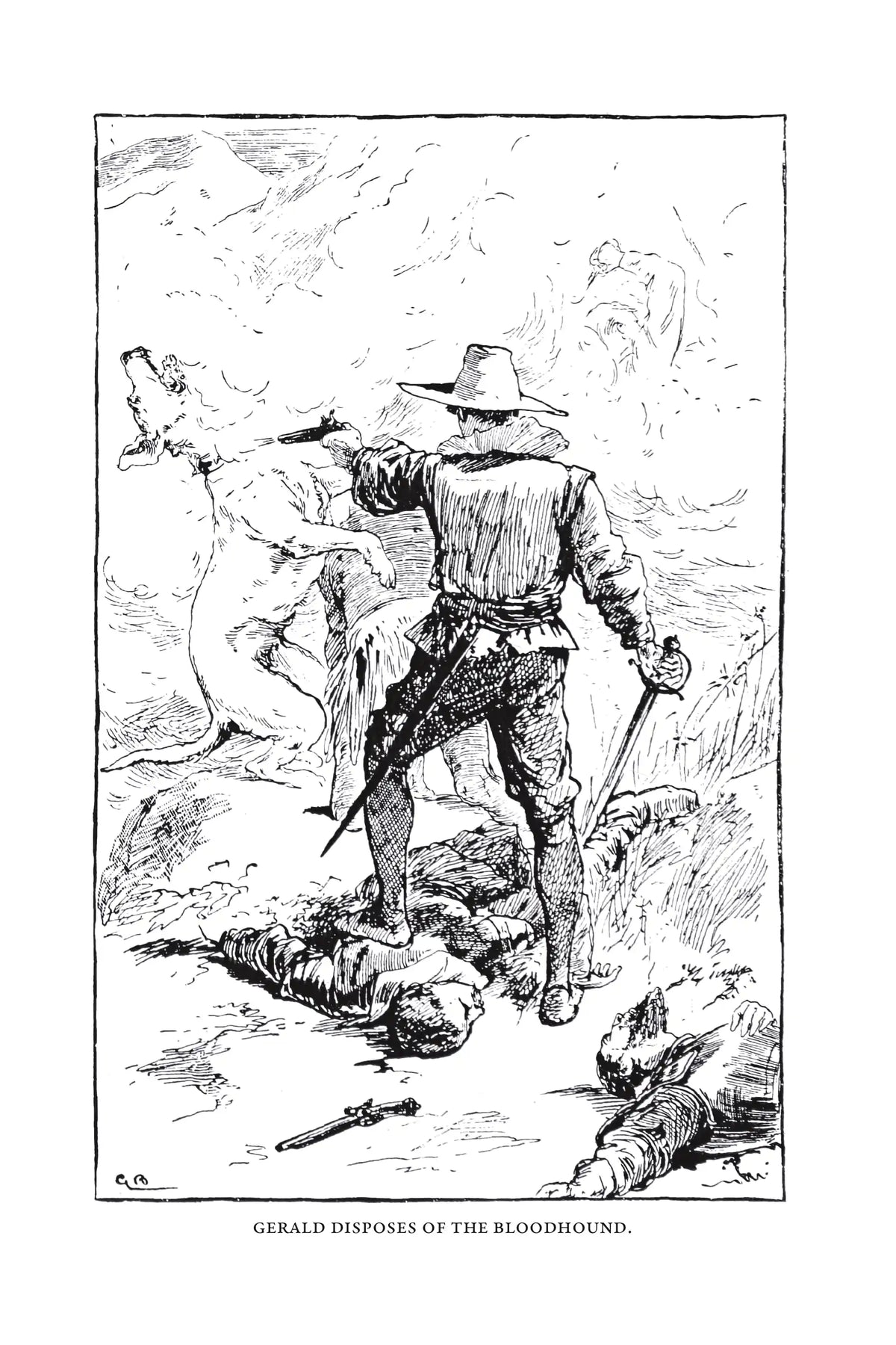 Under Drake's Flag — Frontispiece