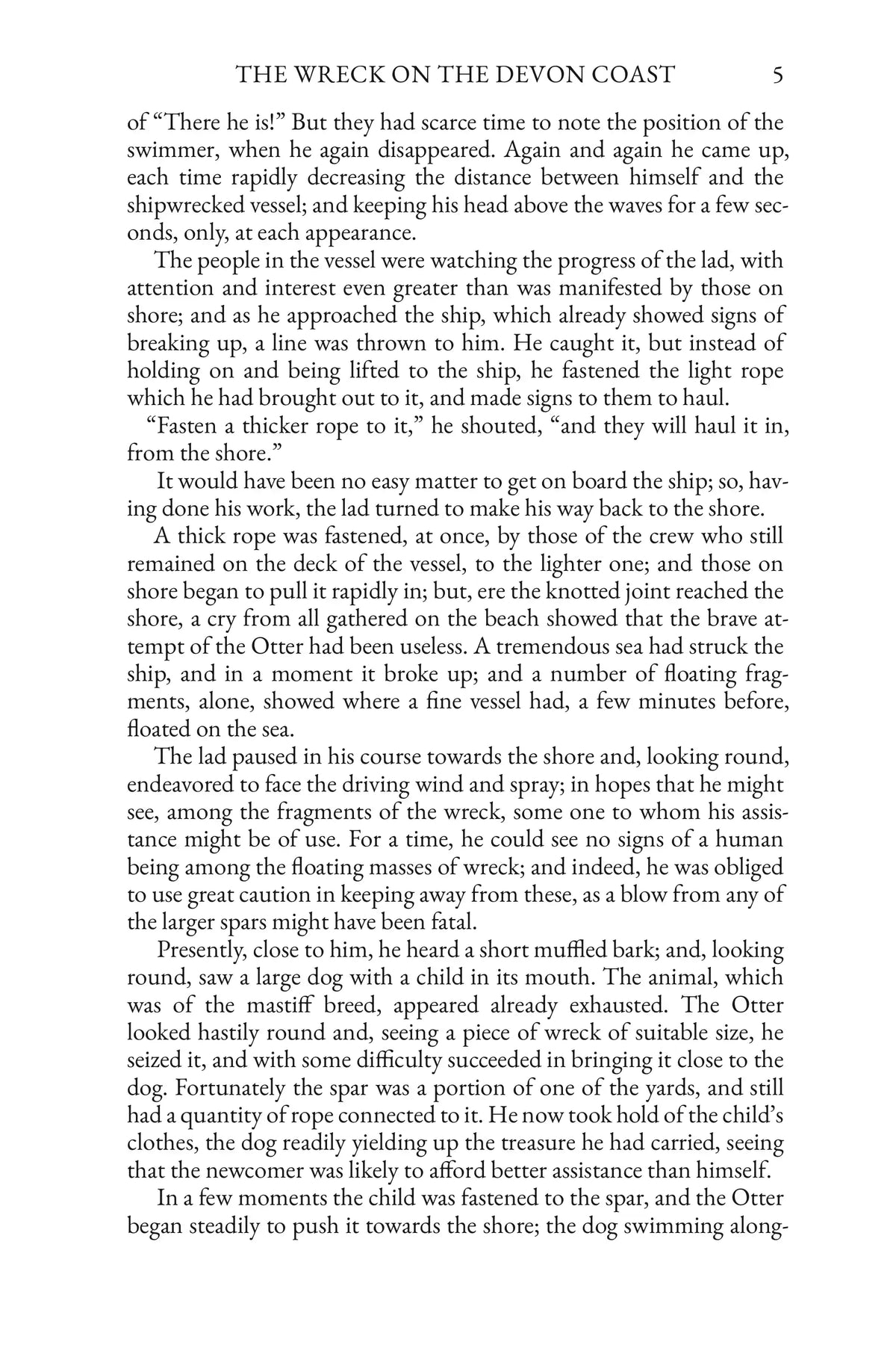 Under Drake's Flag — Story Page 5