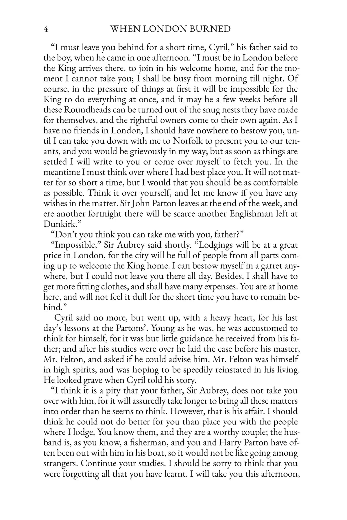 When London Burned — Story Page 4