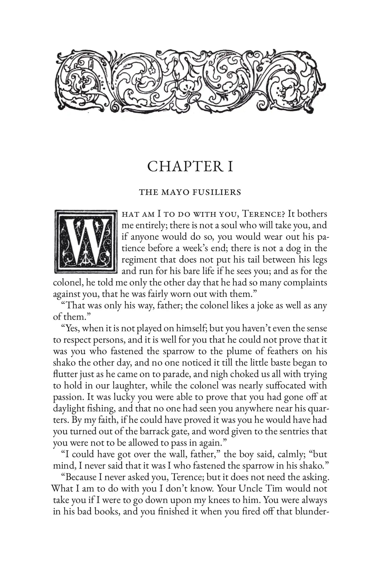 With Moore at Corunna — Story Page 1