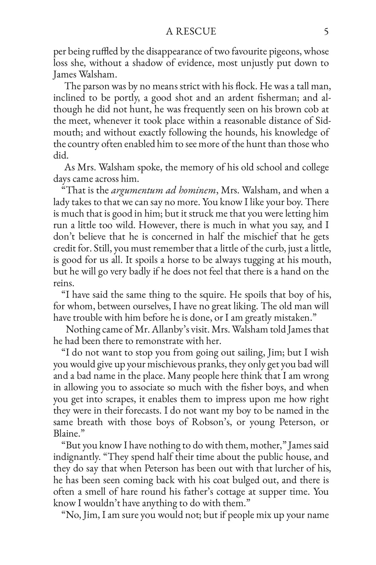 With Wolfe in Canada — Story Page 5