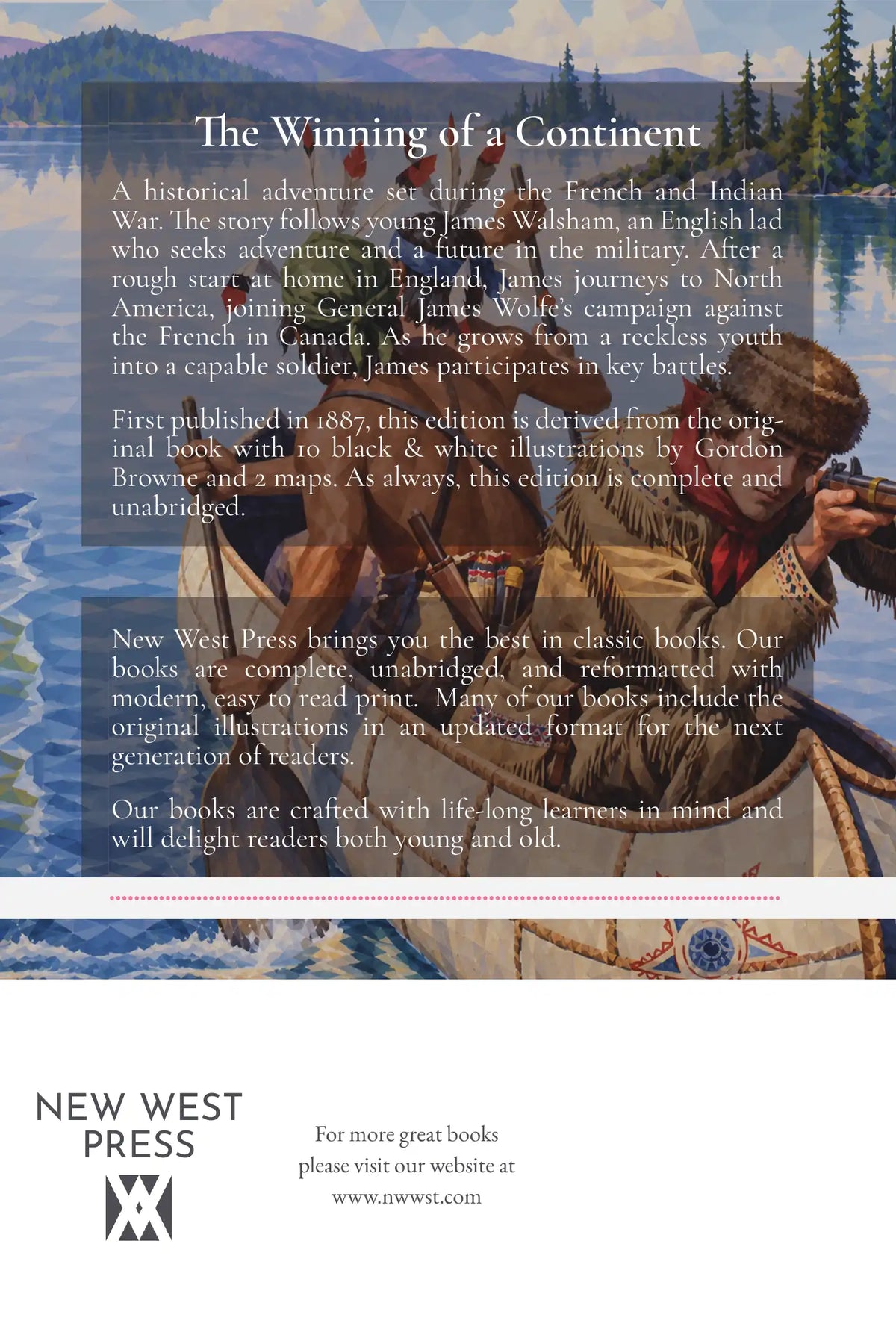 With Wolfe in Canada — Back Cover