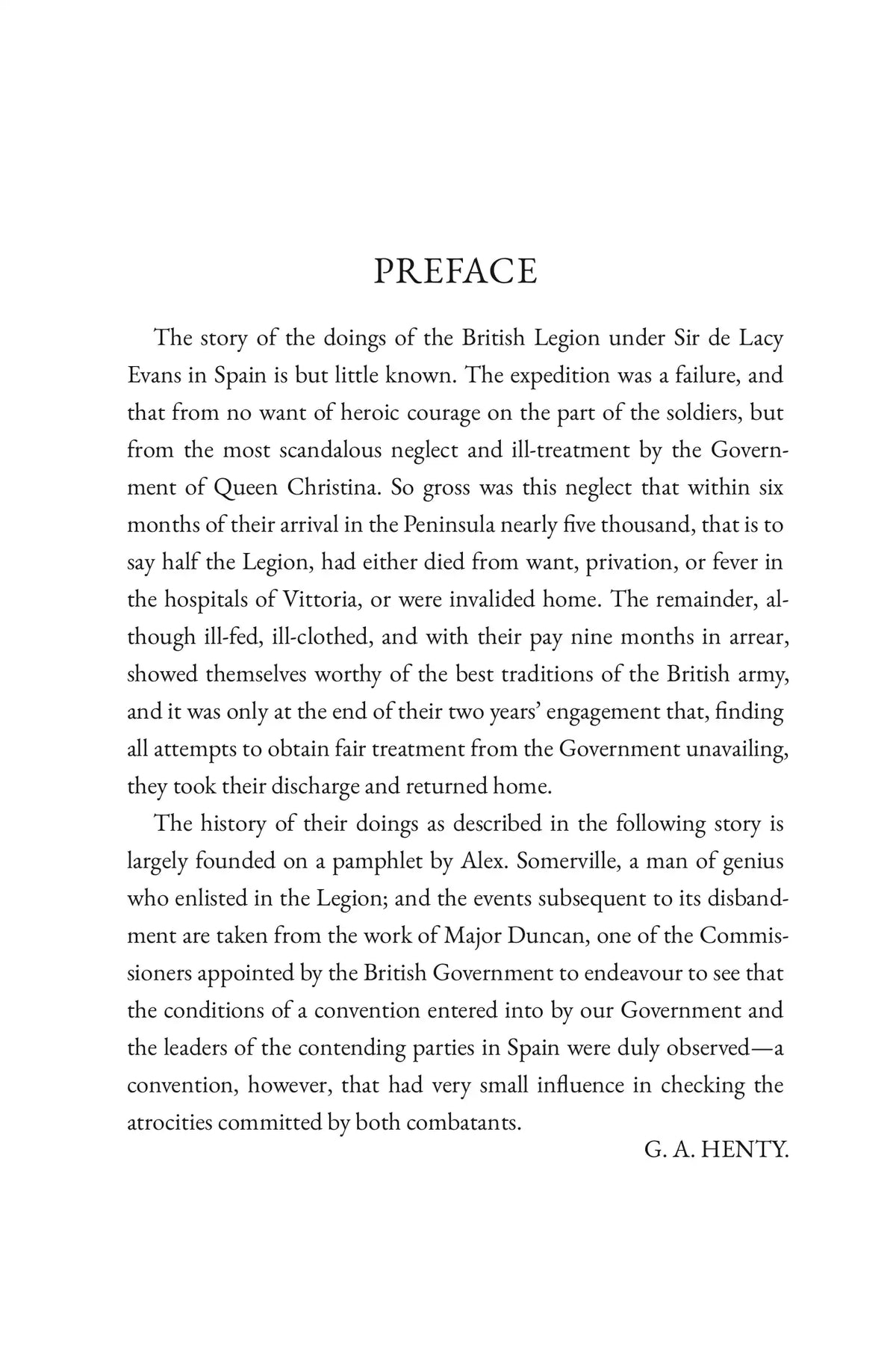 With the British Legion — Preface - 1