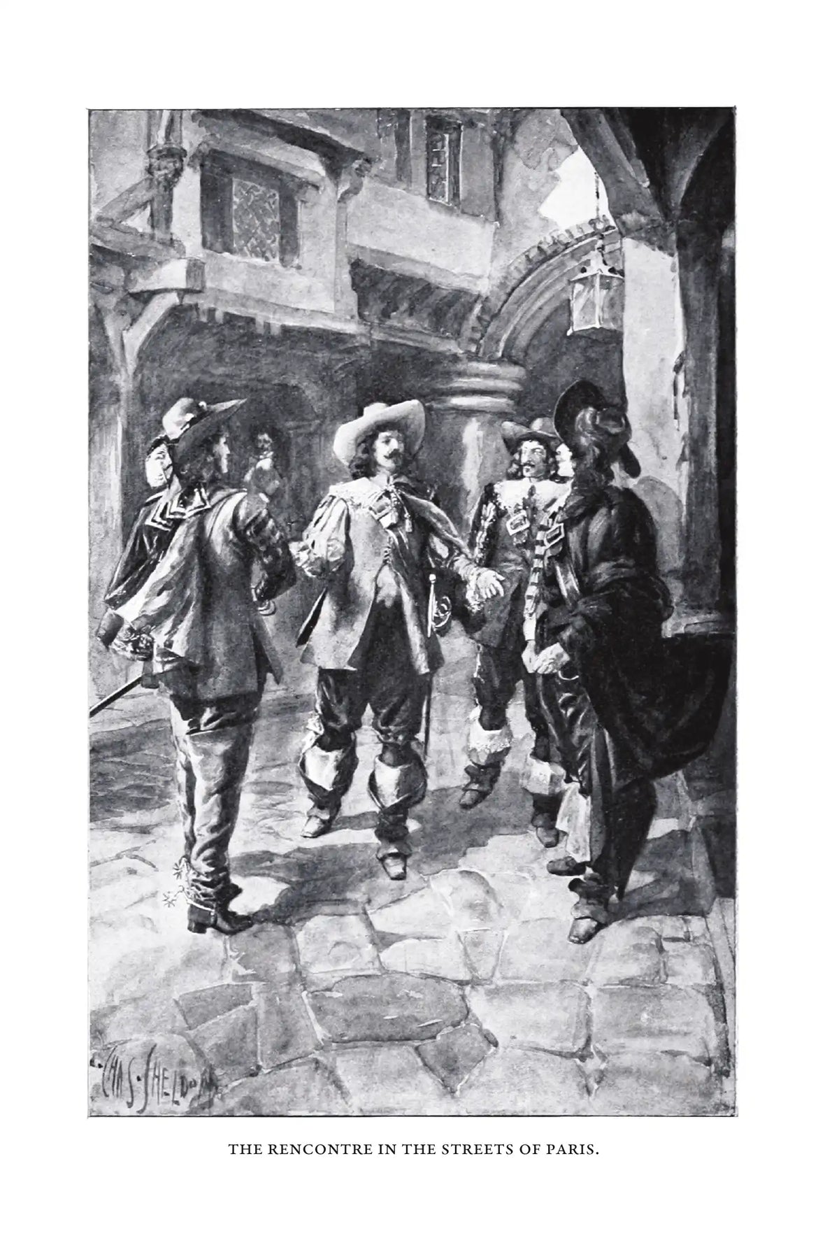 Won By the Sword — Frontispiece