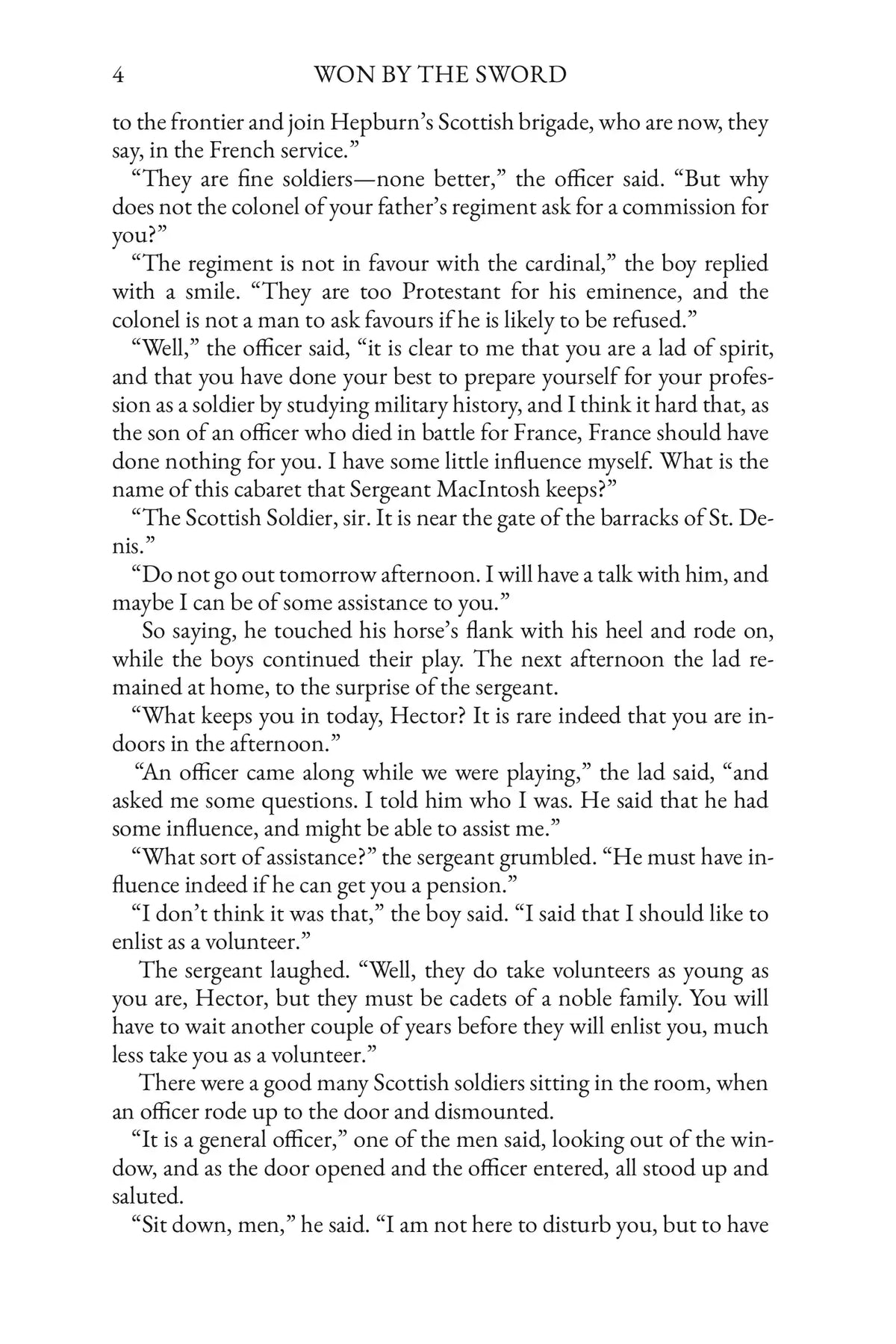 Won By the Sword — Story Page 3