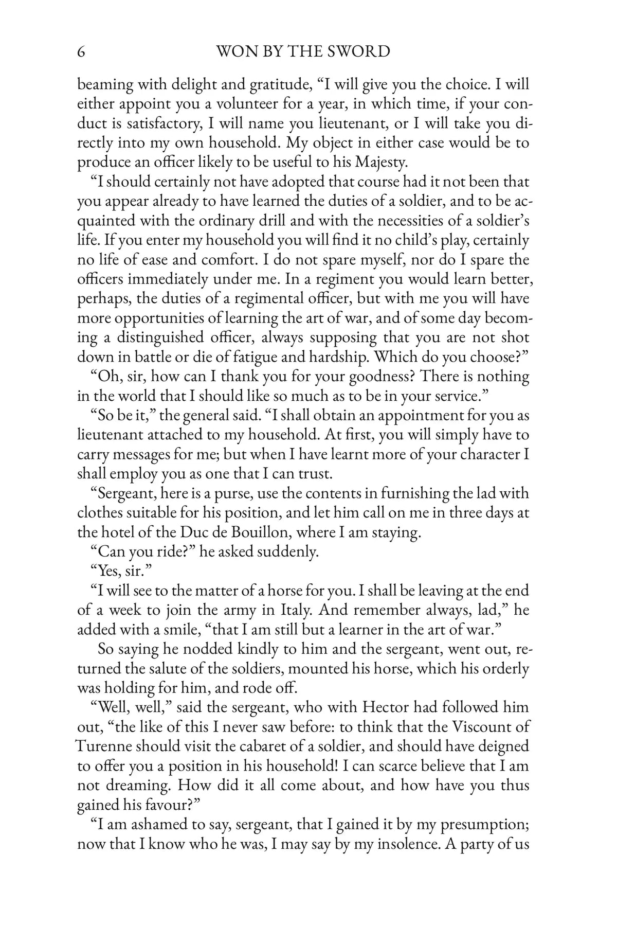 Won By the Sword — Story Page 5