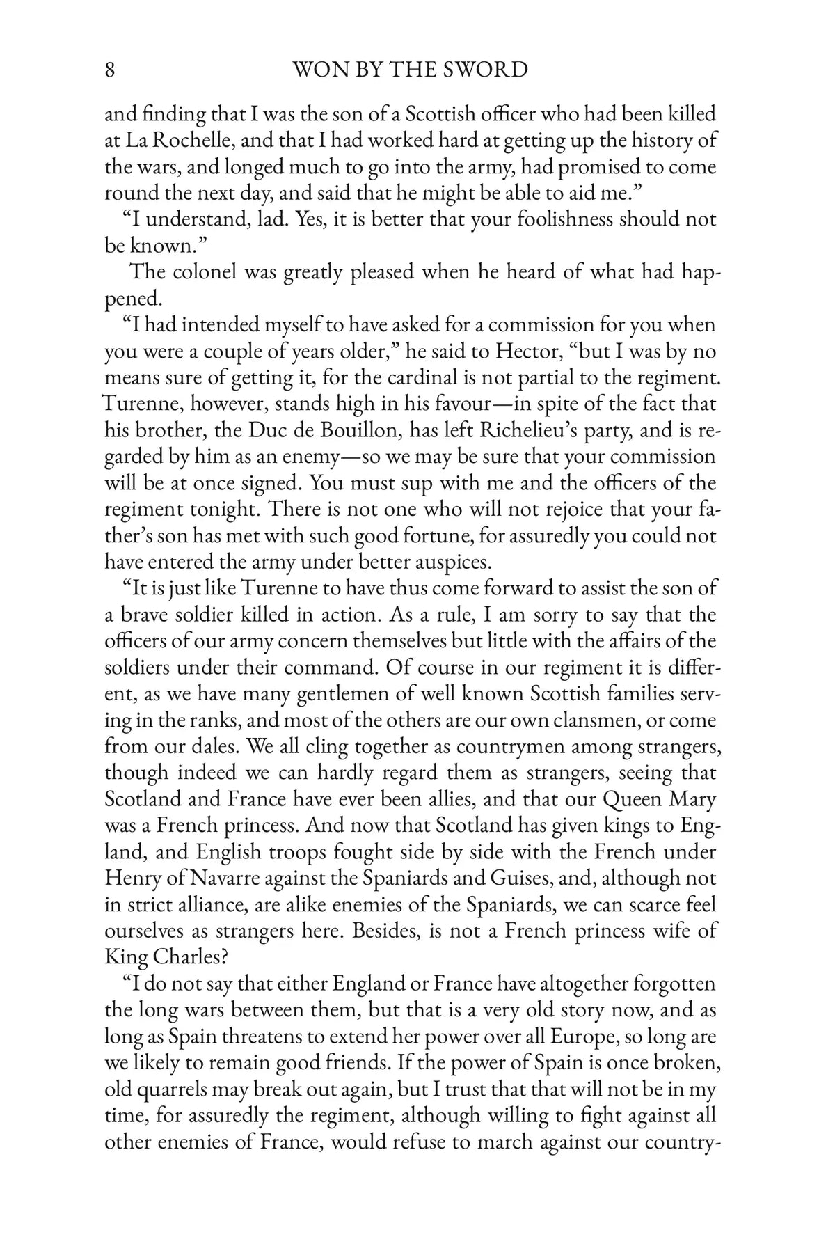 Won By the Sword — Story Page 7