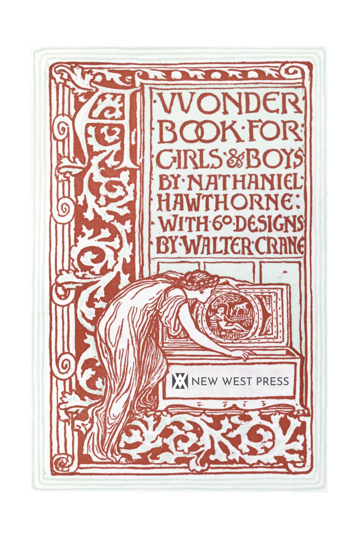 A Wonder Book for Boys and Girls by Nathaniel Hawthorne — Title Page
