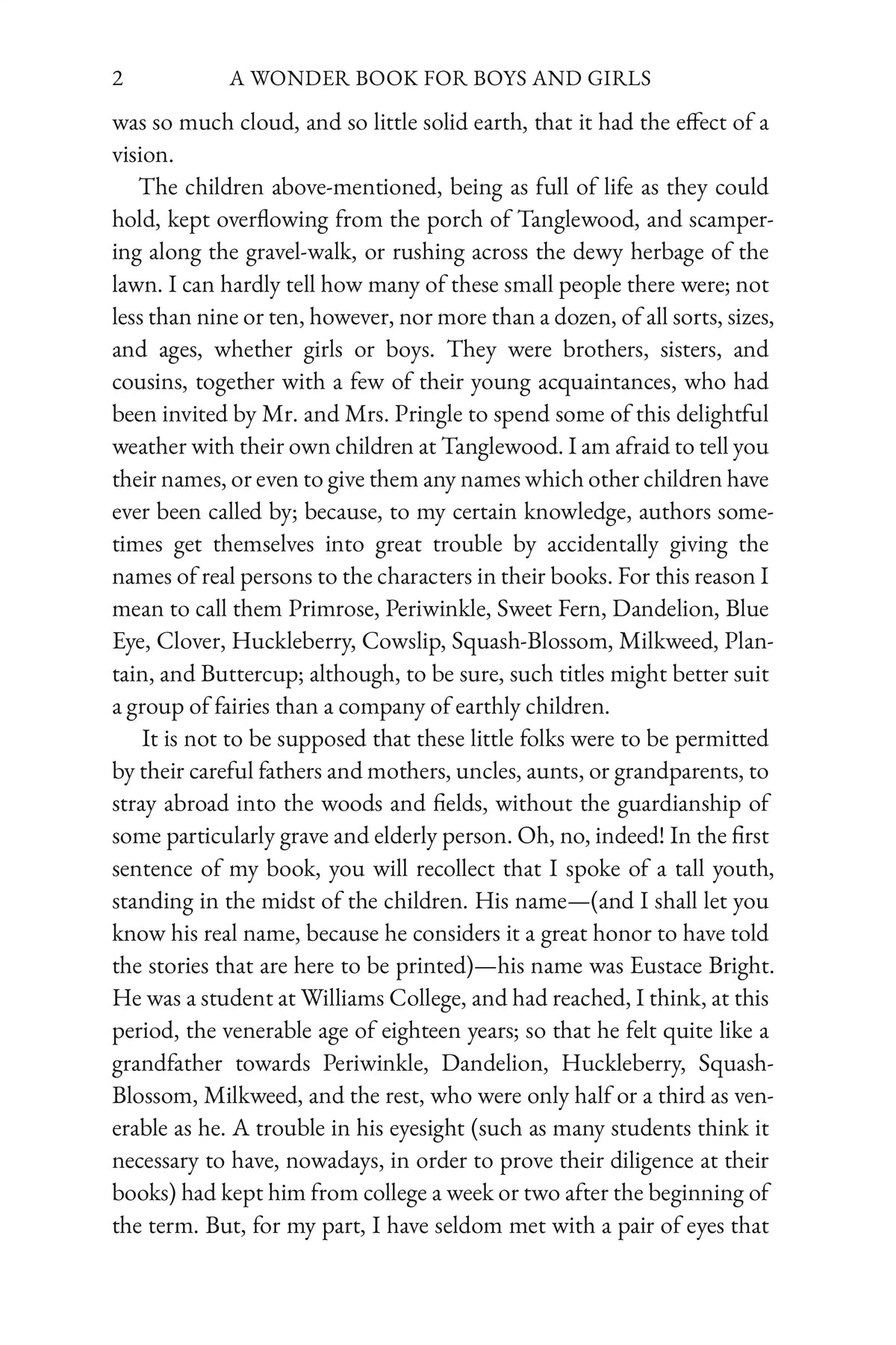 A Wonder Book for Boys and Girls by Nathaniel Hawthorne — Story Page 02