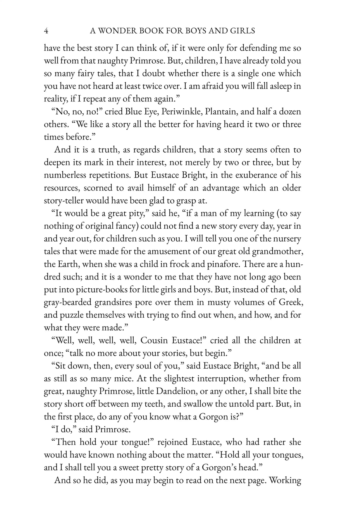 A Wonder Book for Boys and Girls by Nathaniel Hawthorne — Story Page 04