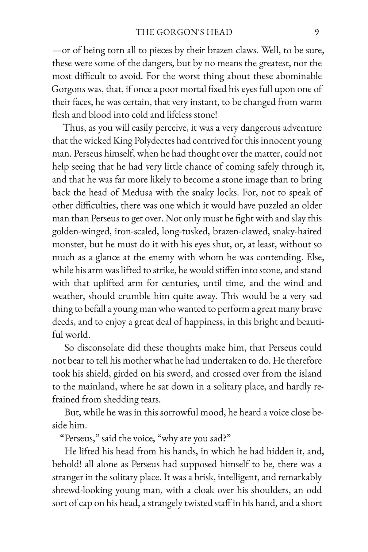 A Wonder Book for Boys and Girls by Nathaniel Hawthorne — Story Page 09