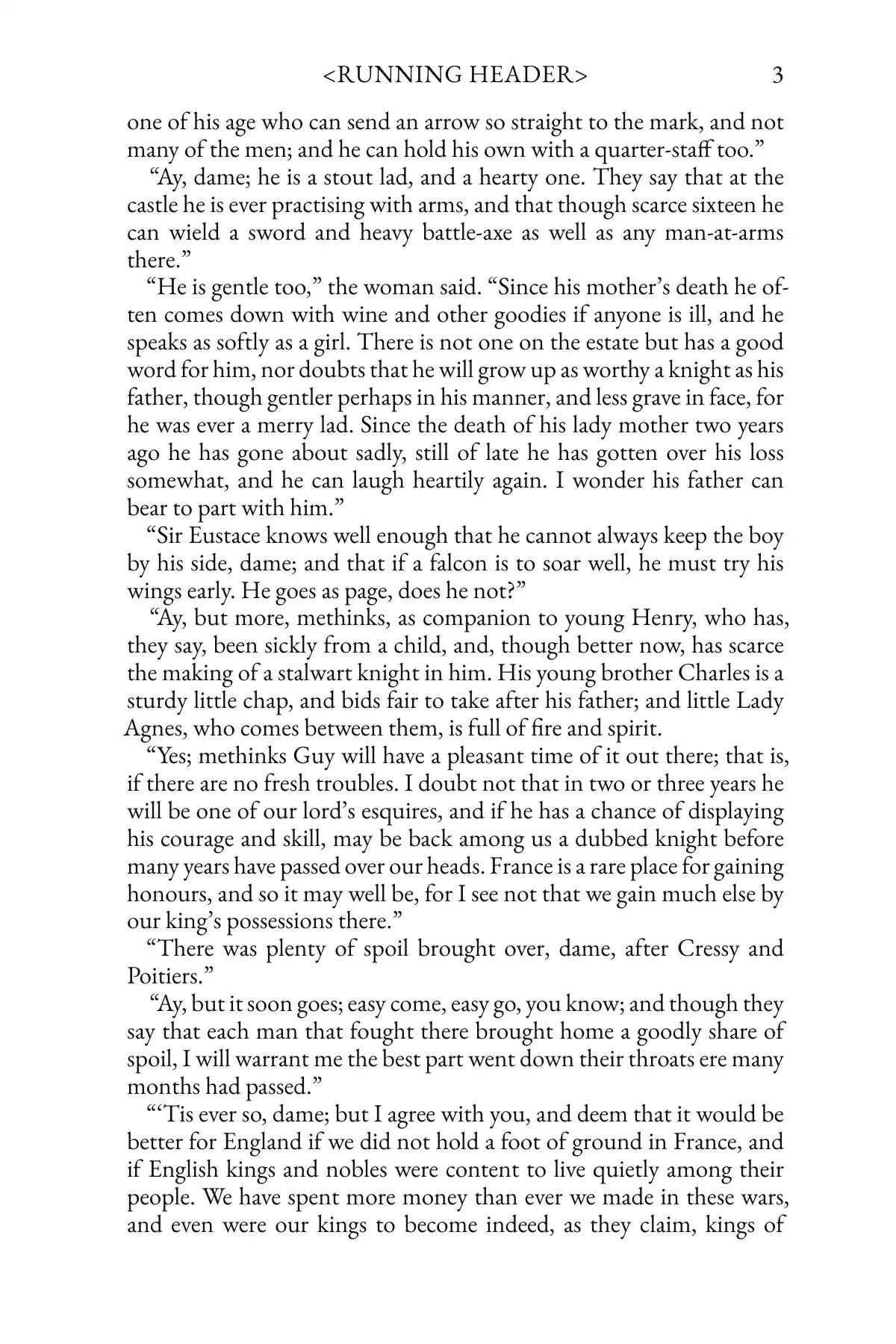 At Agincourt — story page 3
