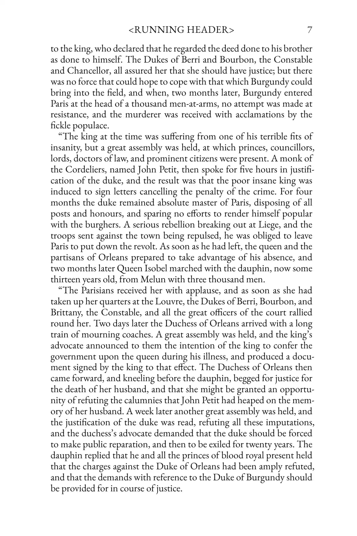 At Agincourt — story page 7