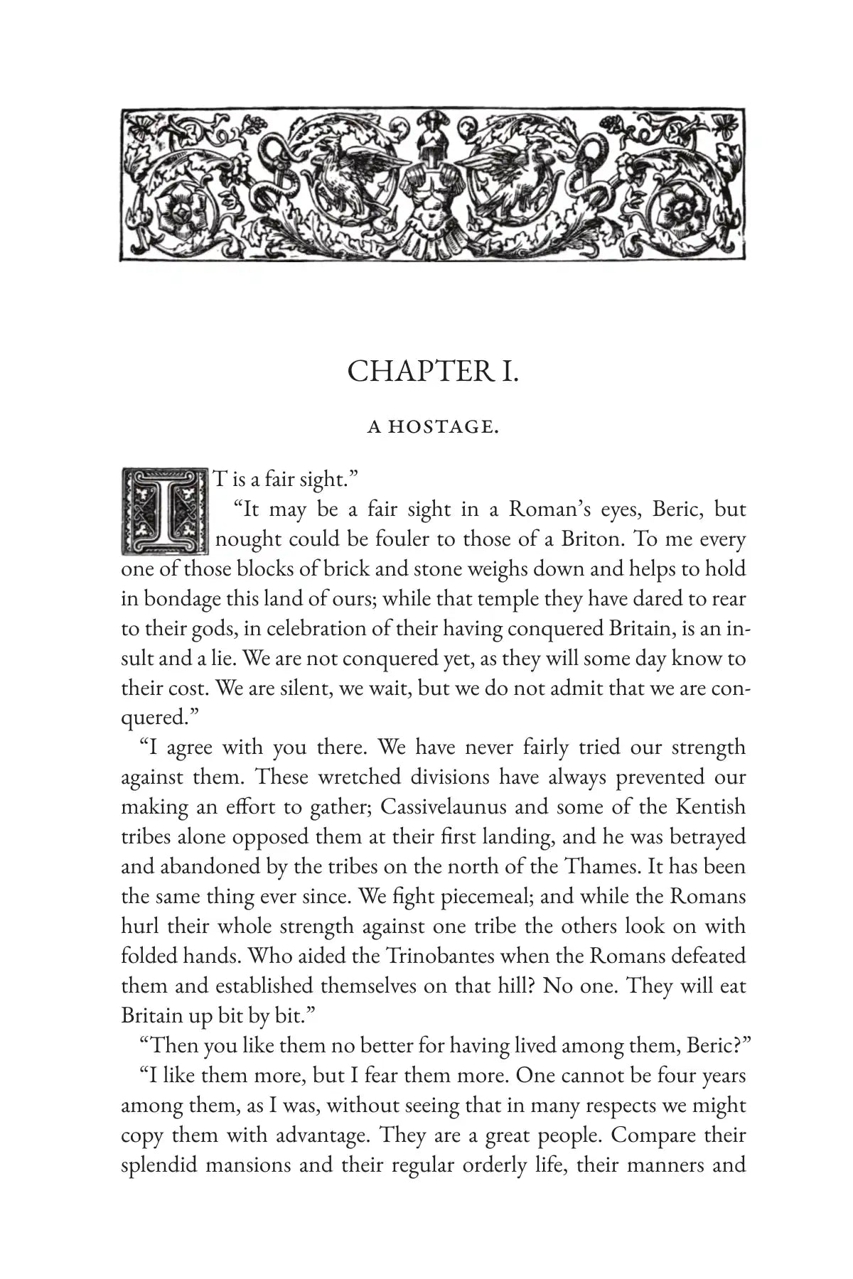 Beric the Briton — story page 1