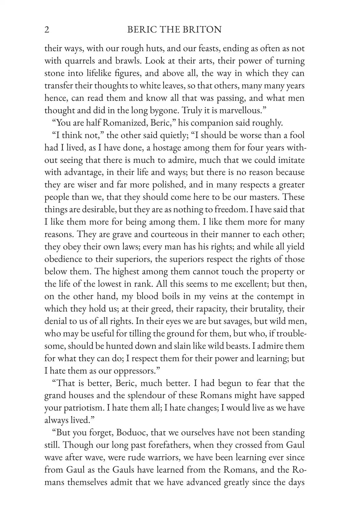 Beric the Briton — story page 2