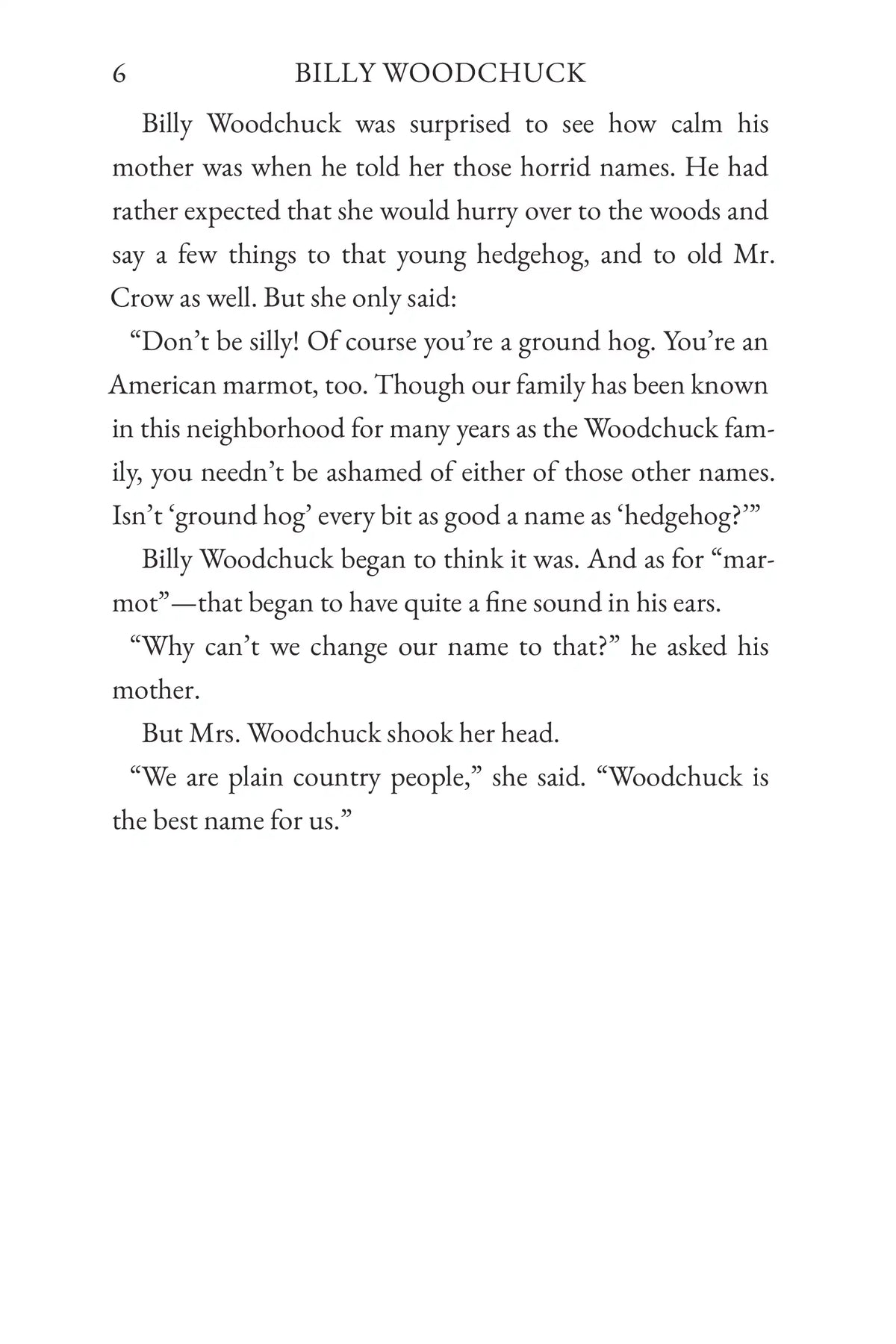The Tale of Billy Woodchuck — story page 6