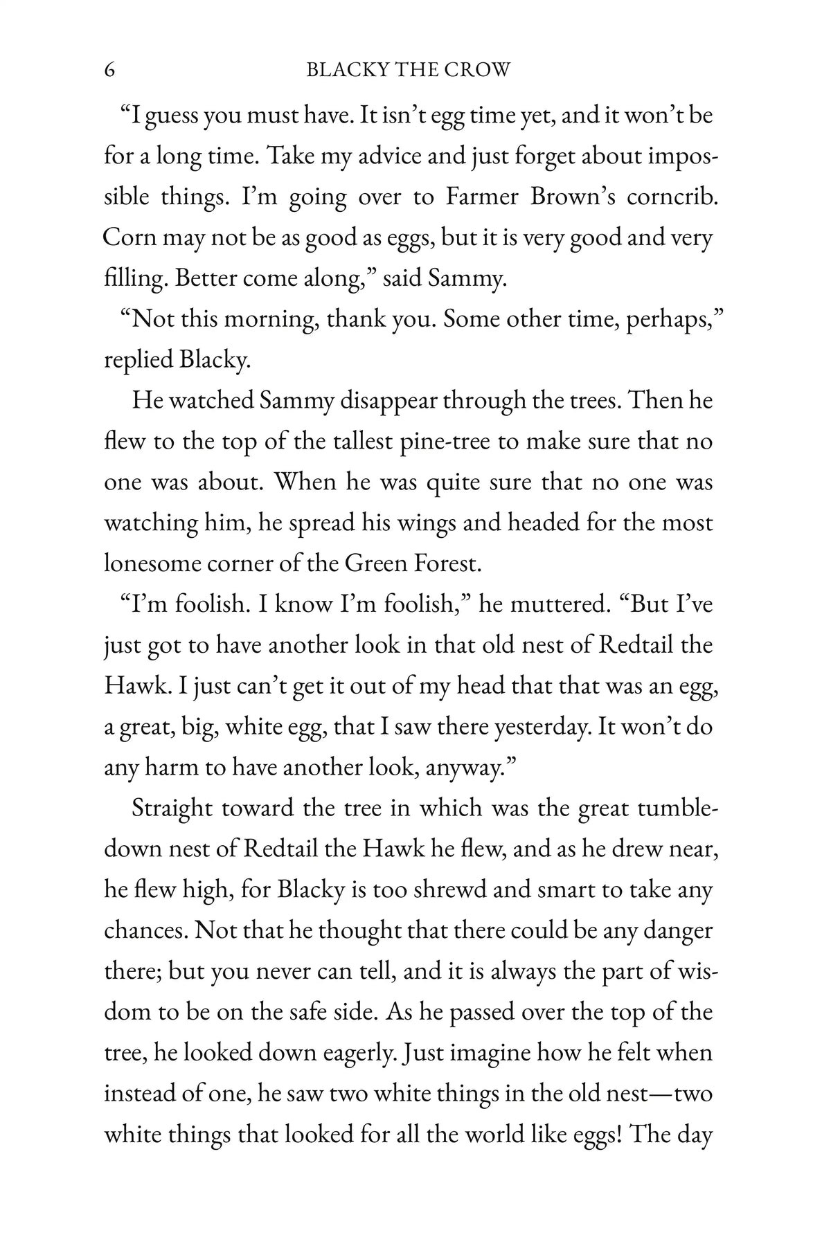 Blacky the Crow — story page 06