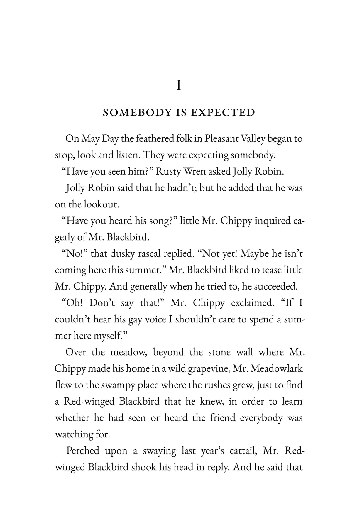 The Tale of Bobby Bobolink — story page 1