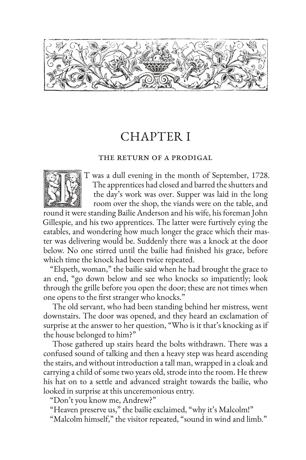 Bonnie Prince Charlie — story page 1